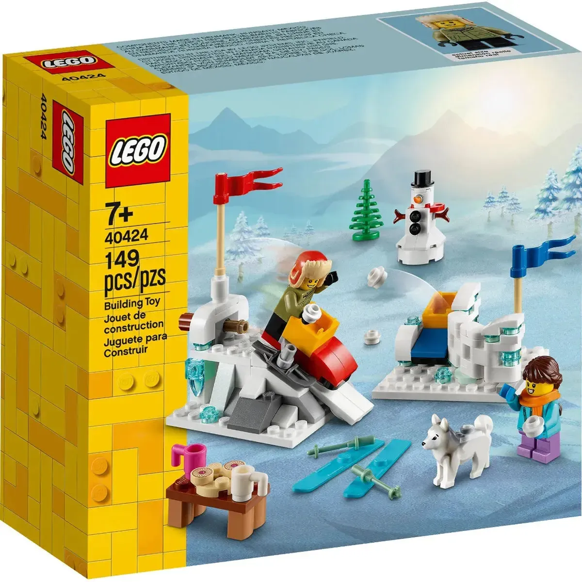 LEGO [Seasonal] - Winter Snowball Fight Building Set - Christmas Series (40424)