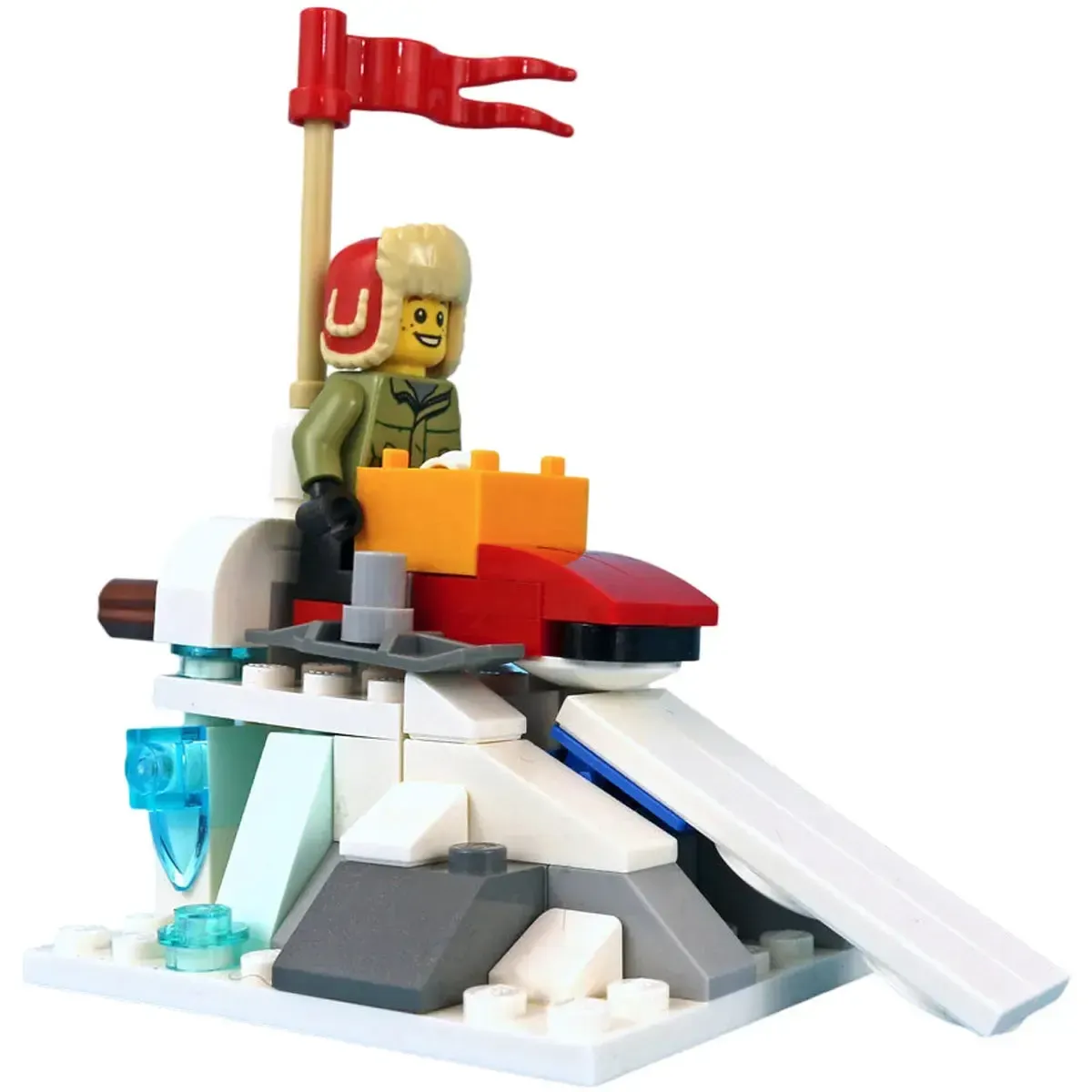 LEGO [Seasonal] - Winter Snowball Fight Building Set - Christmas Series (40424) - Image 6