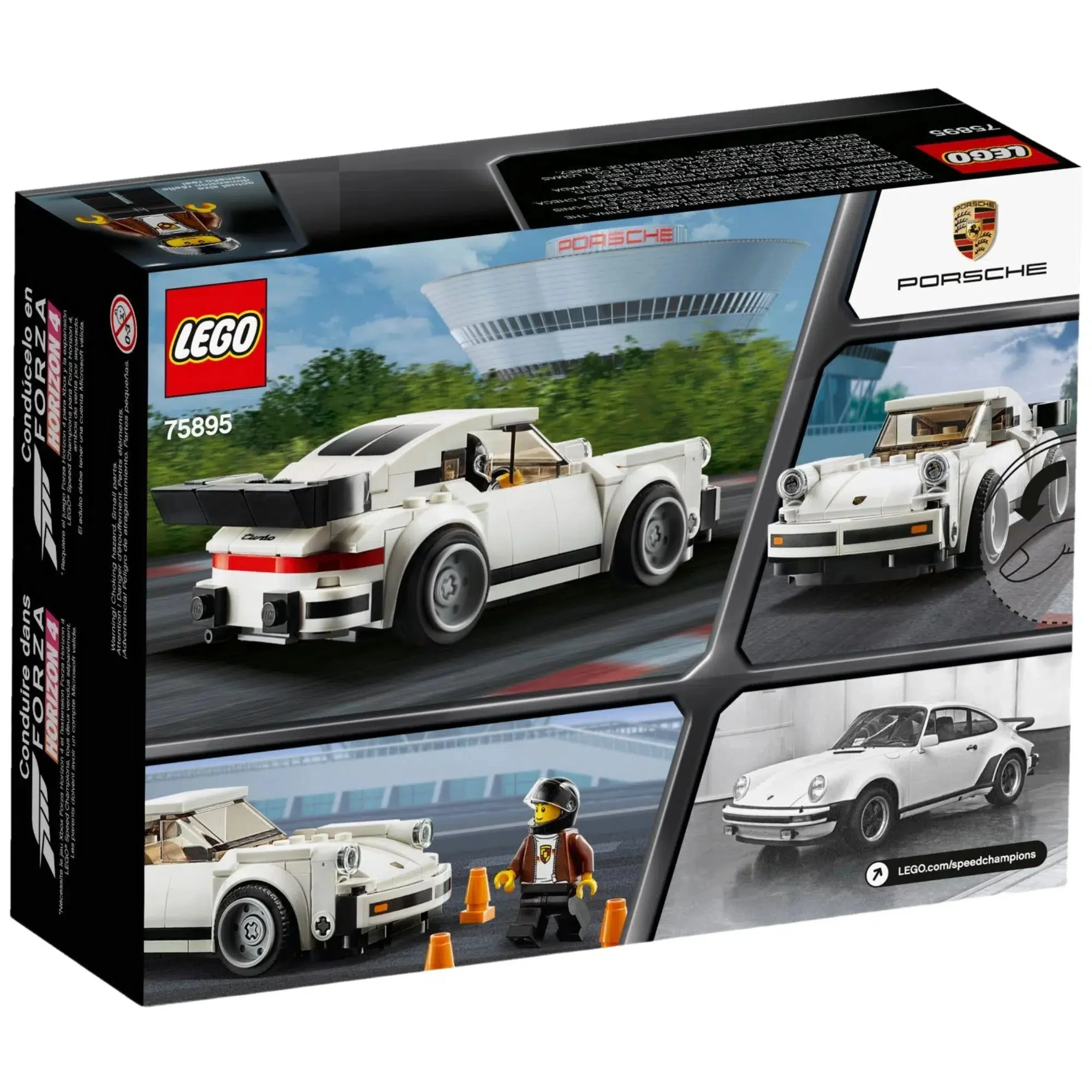 LEGO [Speed Champions] - 1974 Porsche 911 Turbo 3.0 Building Set - Porsche Series (75895) - Image 5