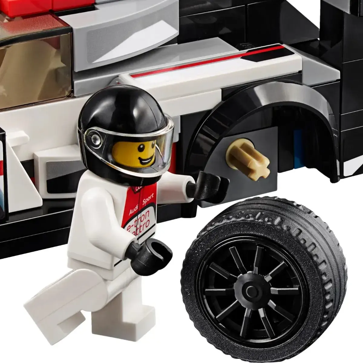 LEGO [Speed Champions] - Audi R18 e-tron quattro Building Set - Audi Series (75872) - Image 8