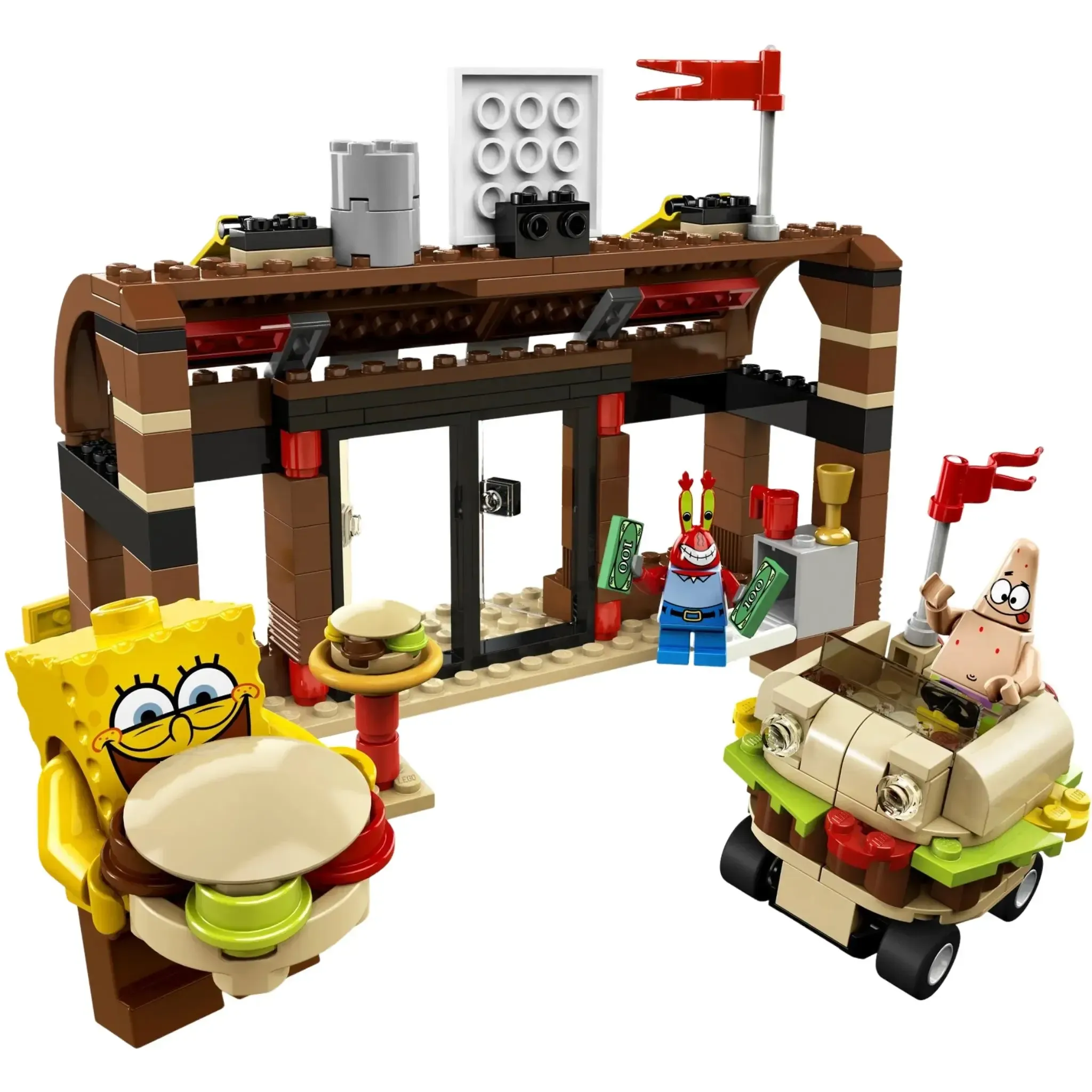 LEGO [SpongeBob SquarePants] - Krusty Krab Adventures Building Set - (3833) - Image 3