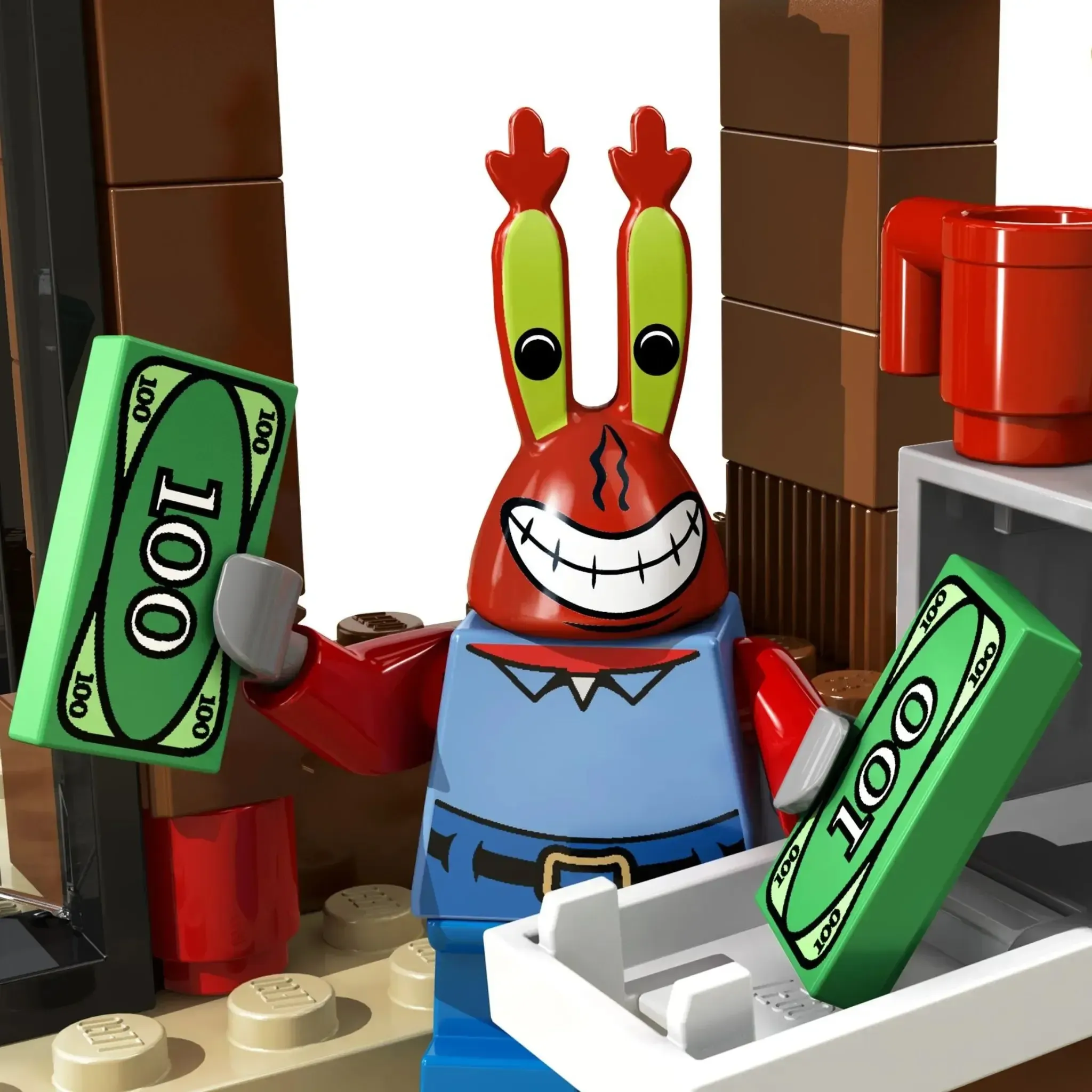 LEGO [SpongeBob SquarePants] - Krusty Krab Adventures Building Set - (3833) - Image 5