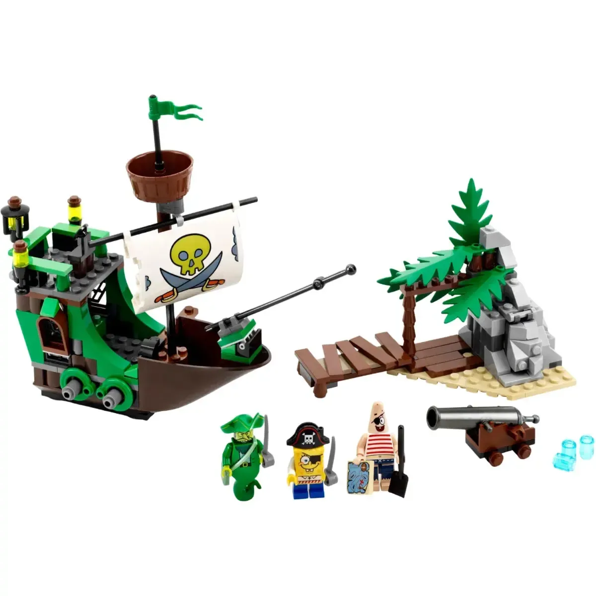 LEGO [SpongeBob SquarePants] - The Flying Dutchman Building Set (3817) - Image 2