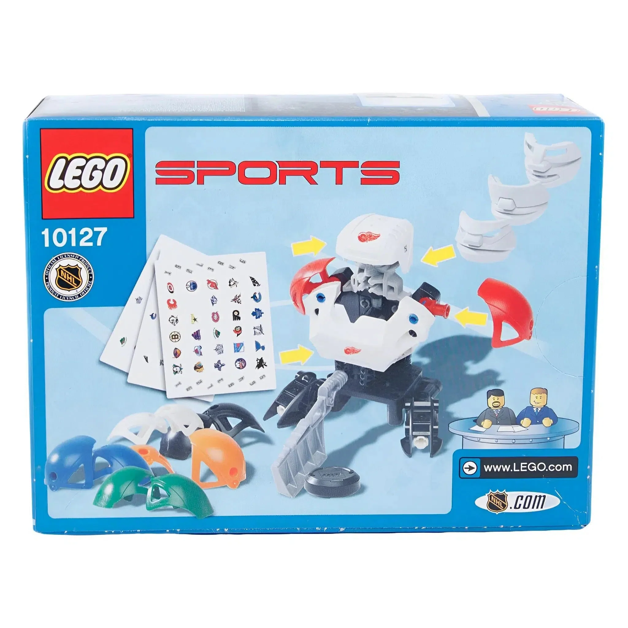 LEGO [Sports] - NHL Action Set with Stickers Building Set - Hockey Series (10127) - Image 3