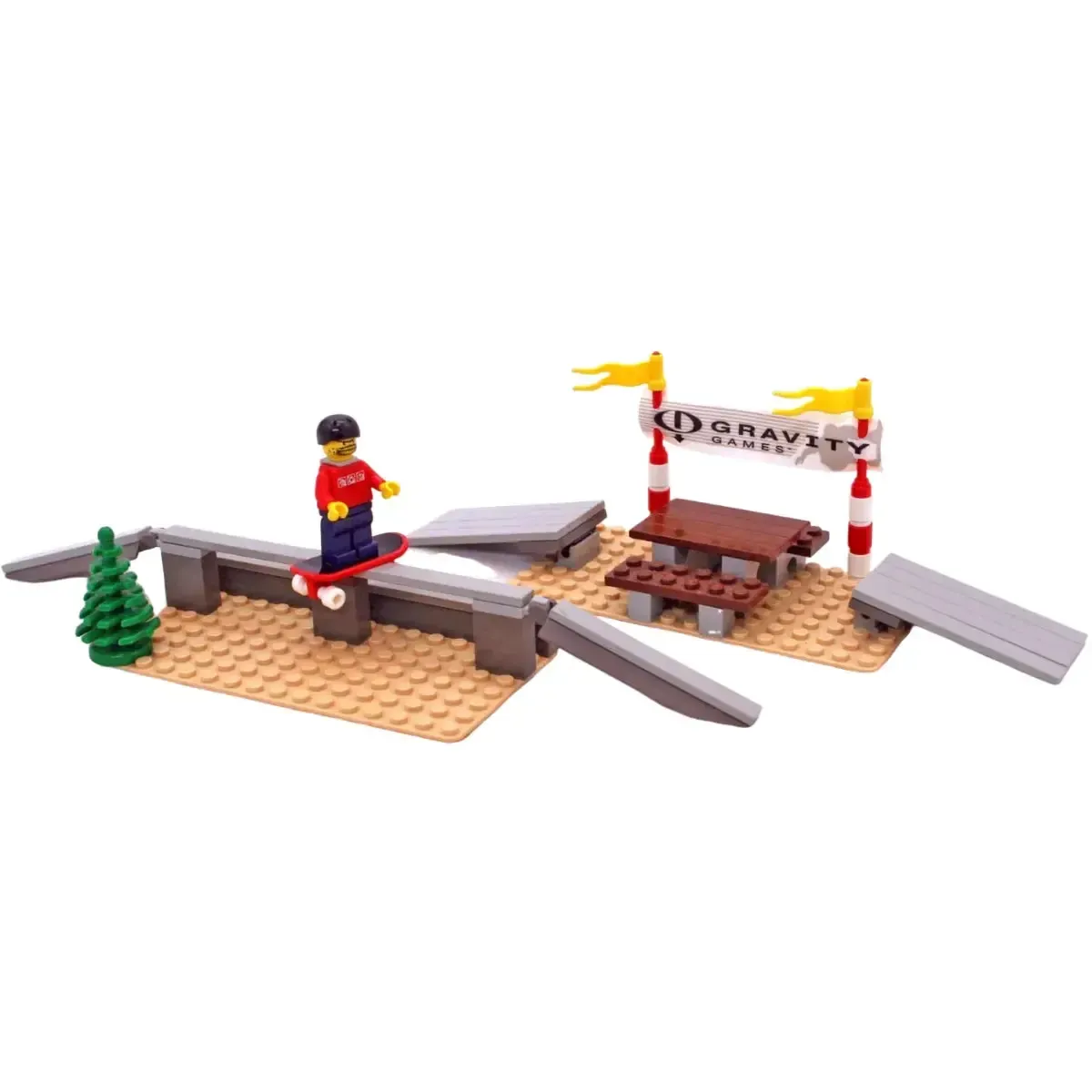 LEGO [Sports] - Skateboard Street Park Building Set - Gravity Games Series (3535) - Image 4