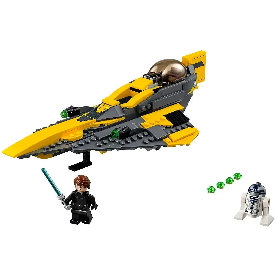 LEGO [Star Wars] - Anakin's Jedi Starfighter Building Set - The Clone Wars Series (75214) - Image 2