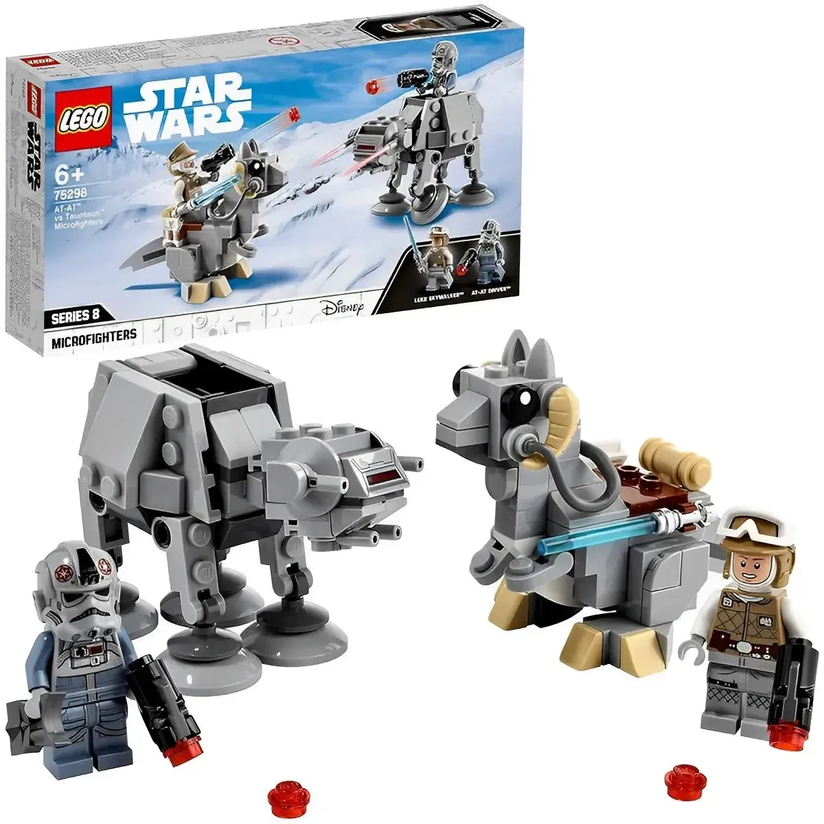LEGO [Star Wars] - AT-AT vs. Tauntaun Microfighters Building Set - MicroFighters Series (75298) - Image 2