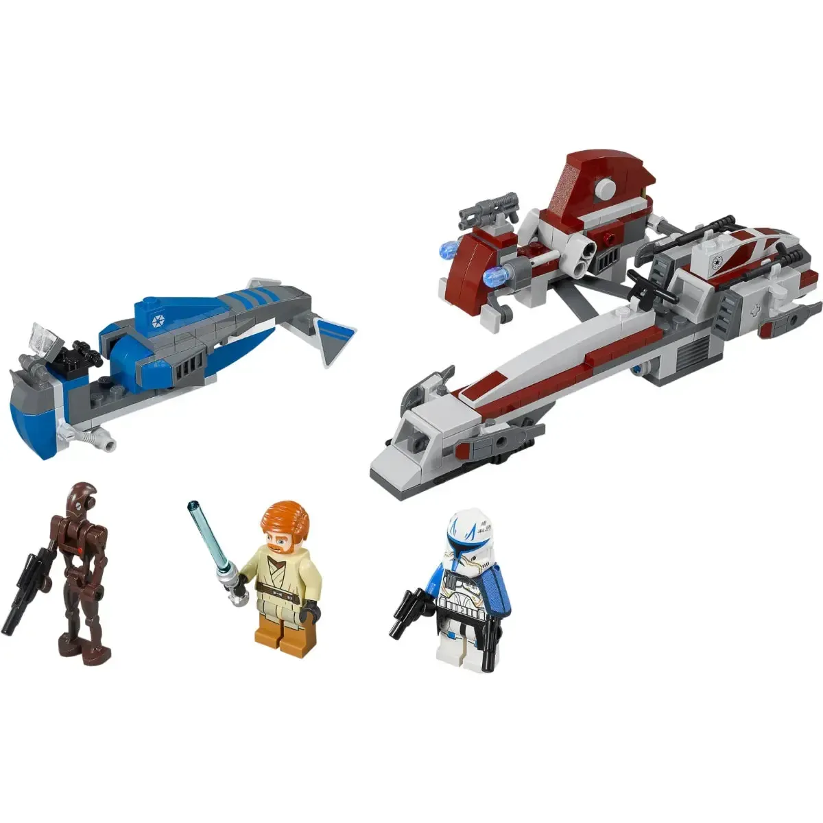 LEGO [Star Wars] - BARC Speeder with Sidecar Building Set - The Clone Wars Series (75012) - Image 2