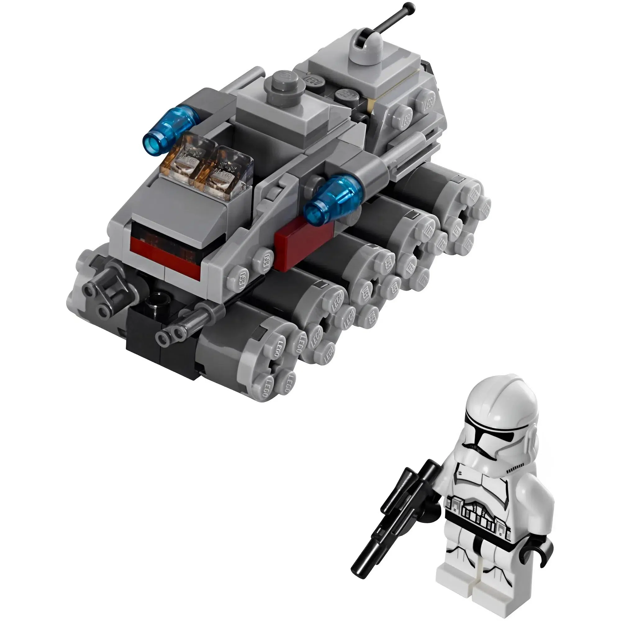 LEGO [Star Wars] - Clone Turbo Tank Building Set - Microfighters Series (75028) - Image 2