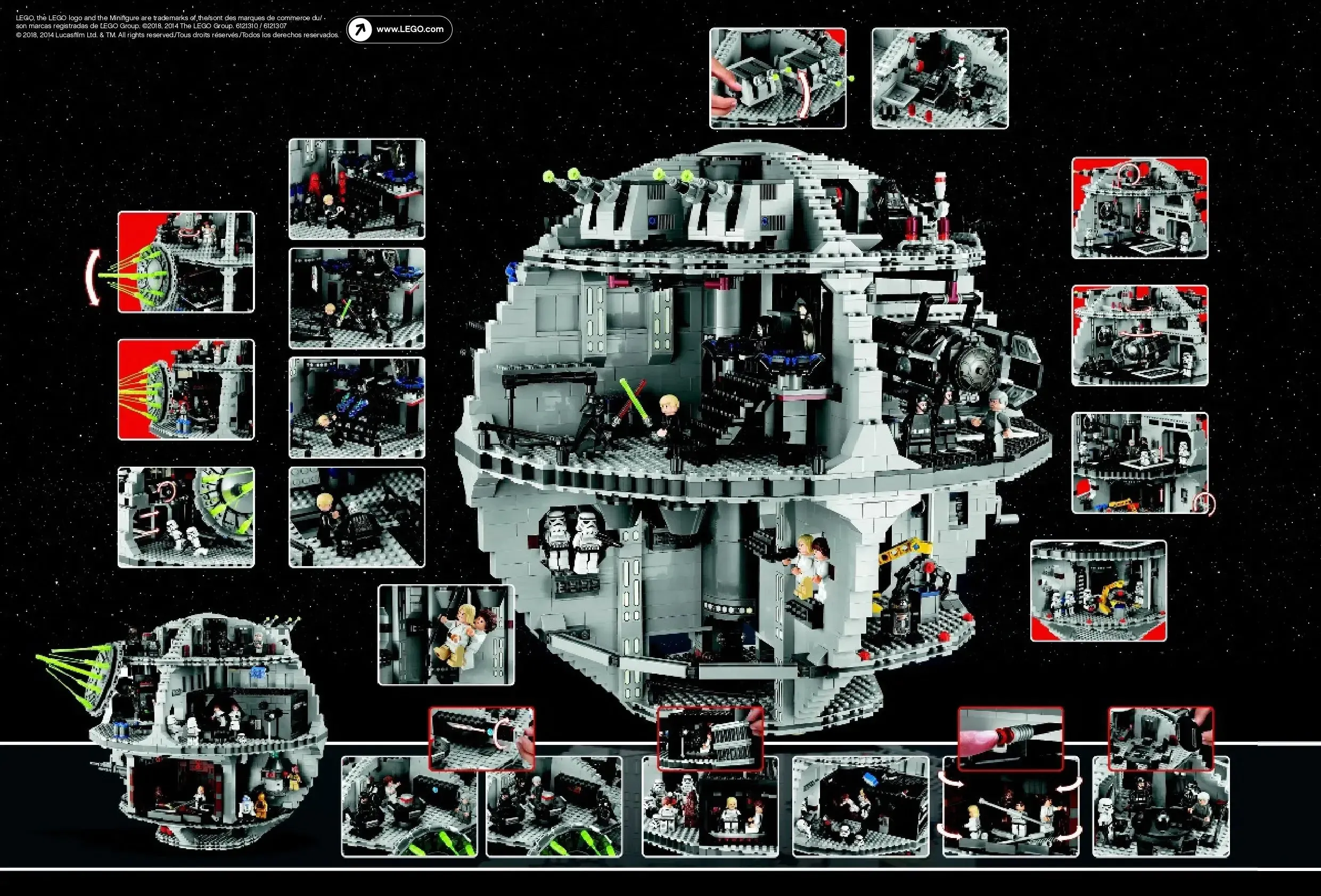 LEGO [Star Wars] - Death Star Building Set - Ultimate Collector Series (10188) - Image 15