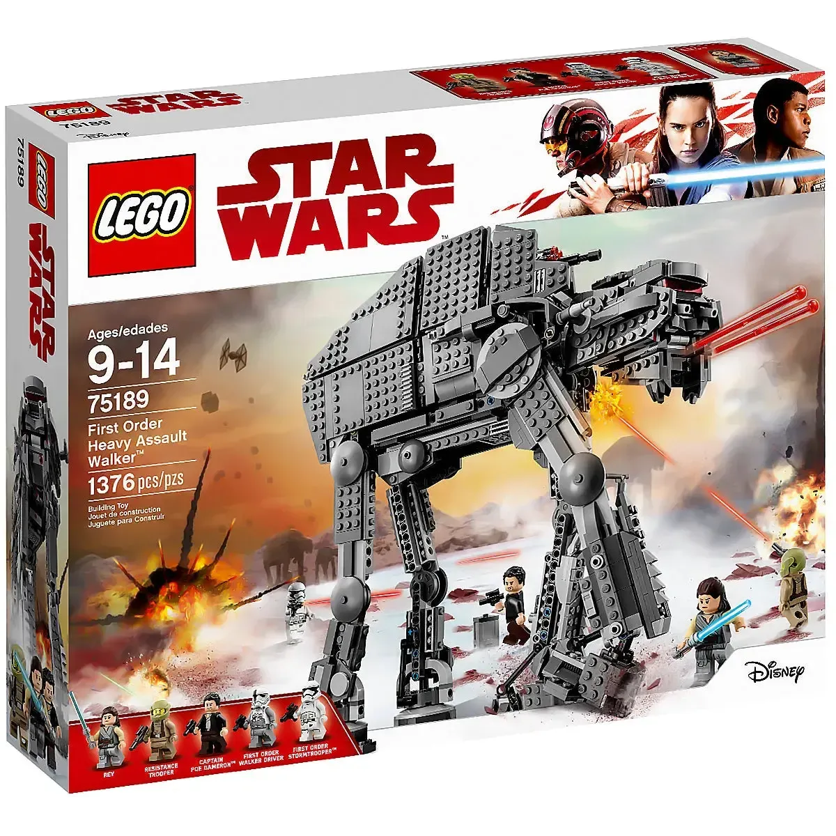 LEGO [Star Wars] - First Order Heavy Assault Walker Building Set - Episode VIII Series (75189)