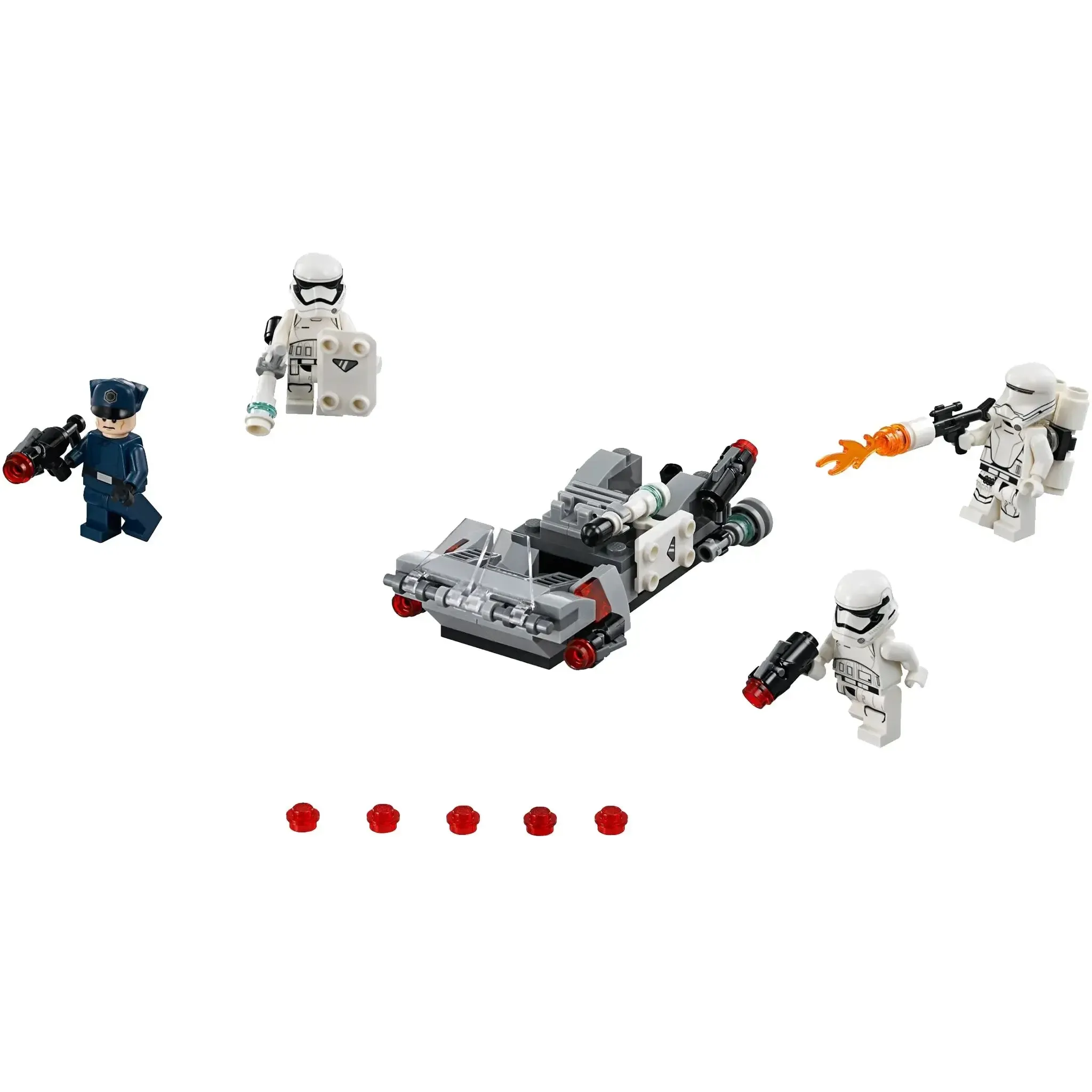 LEGO [Star Wars] - First Order Transport Speeder Battle Pack Building Set - Episode VII Series (75166) - Image 2