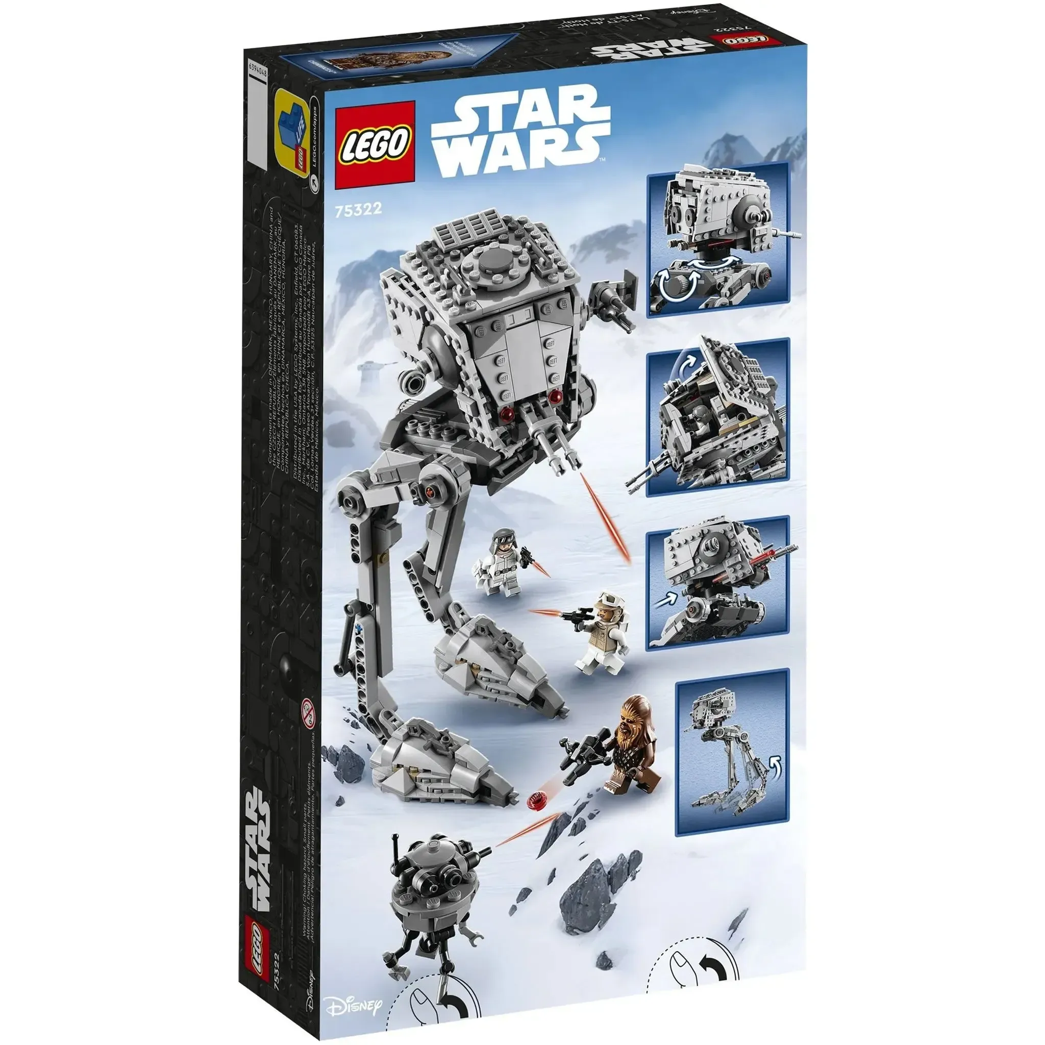 LEGO [Star Wars] - Hoth AT-ST Building Set - Episode V Series (75322) - Image 2