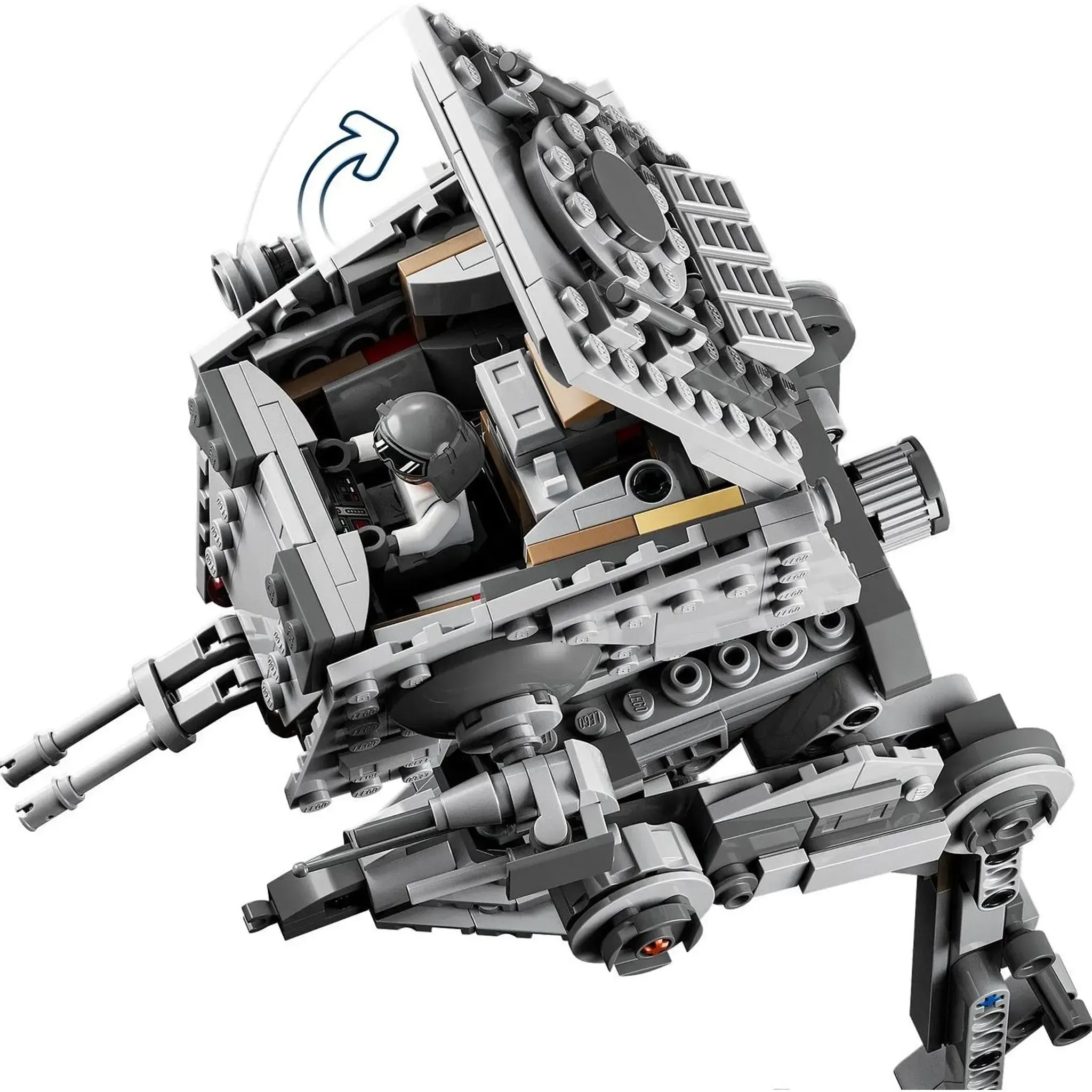 LEGO [Star Wars] - Hoth AT-ST Building Set - Episode V Series (75322) - Image 7