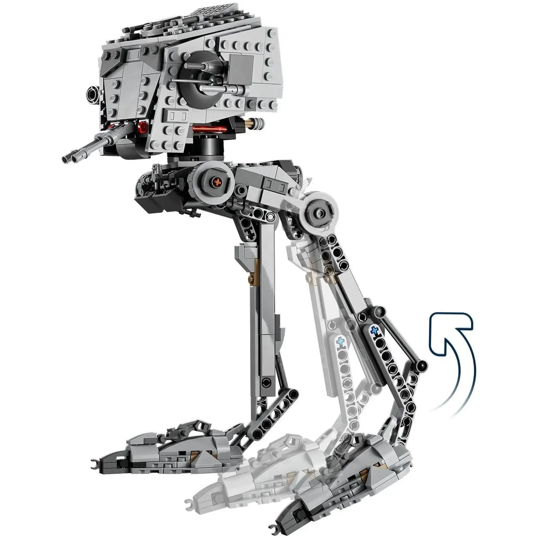 LEGO [Star Wars] - Hoth AT-ST Building Set - Episode V Series (75322) - Image 9
