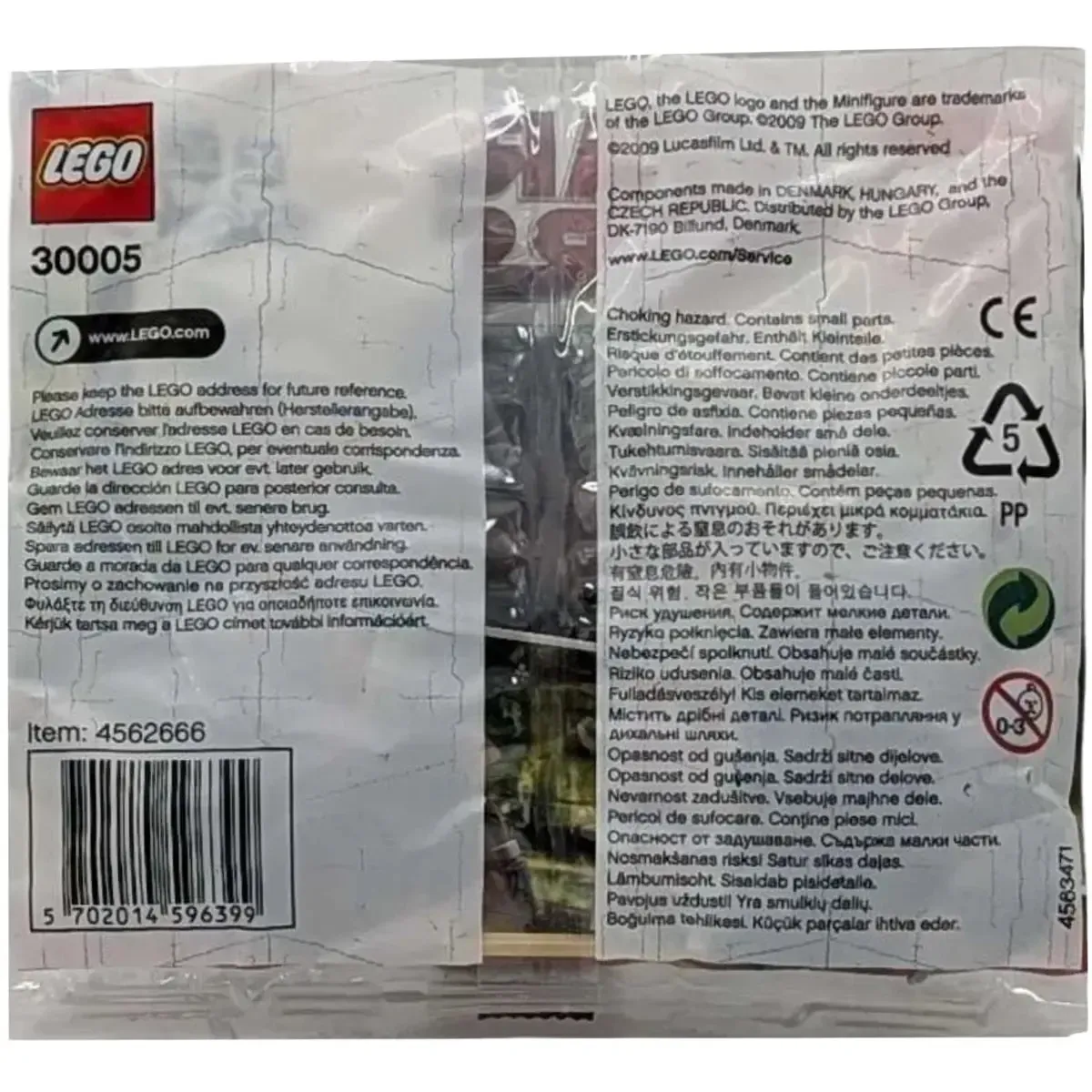 LEGO [Star Wars] - Imperial Speeder Bike Building Set - Episode VI Series (30005) - Image 3