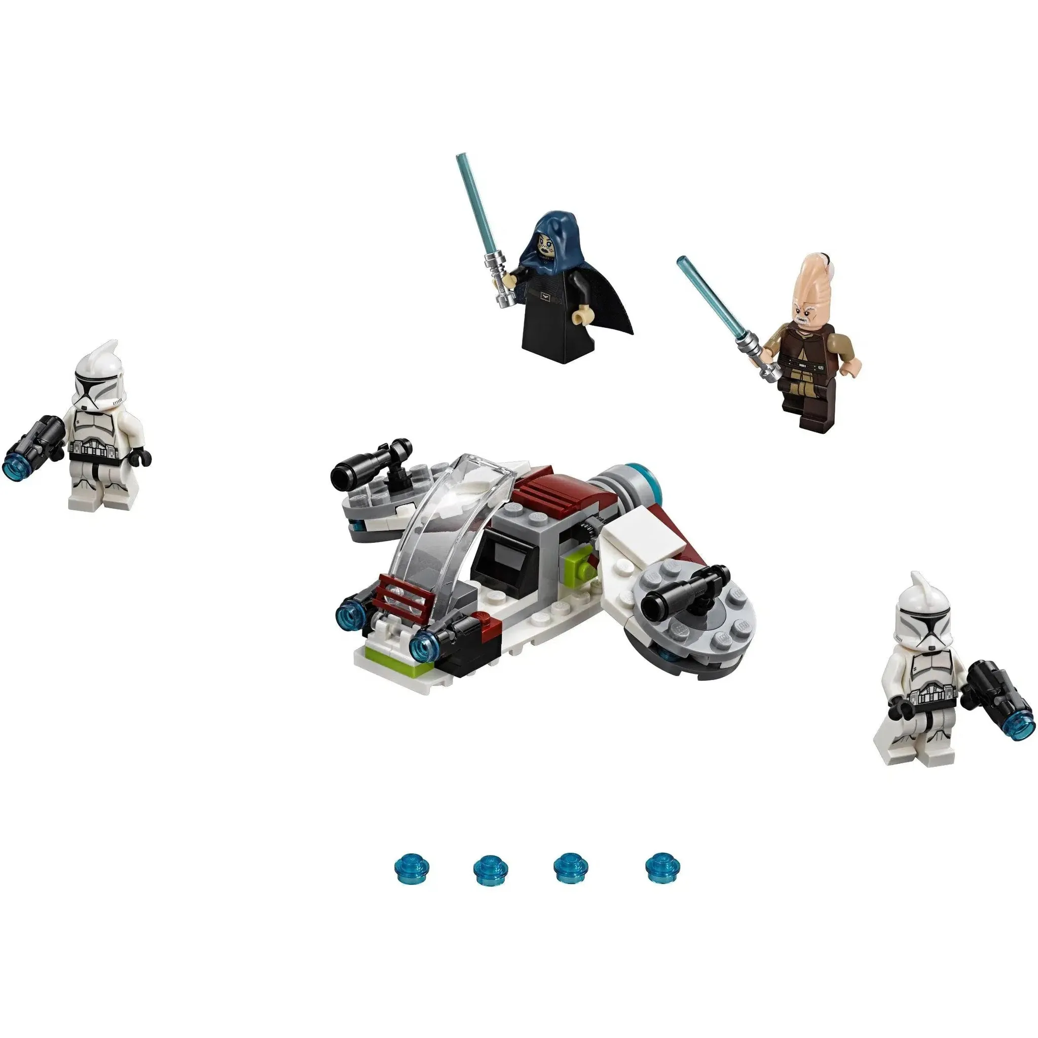 LEGO [Star Wars] - Jedi and Clone Troopers Battle Pack (75206) - Image 2