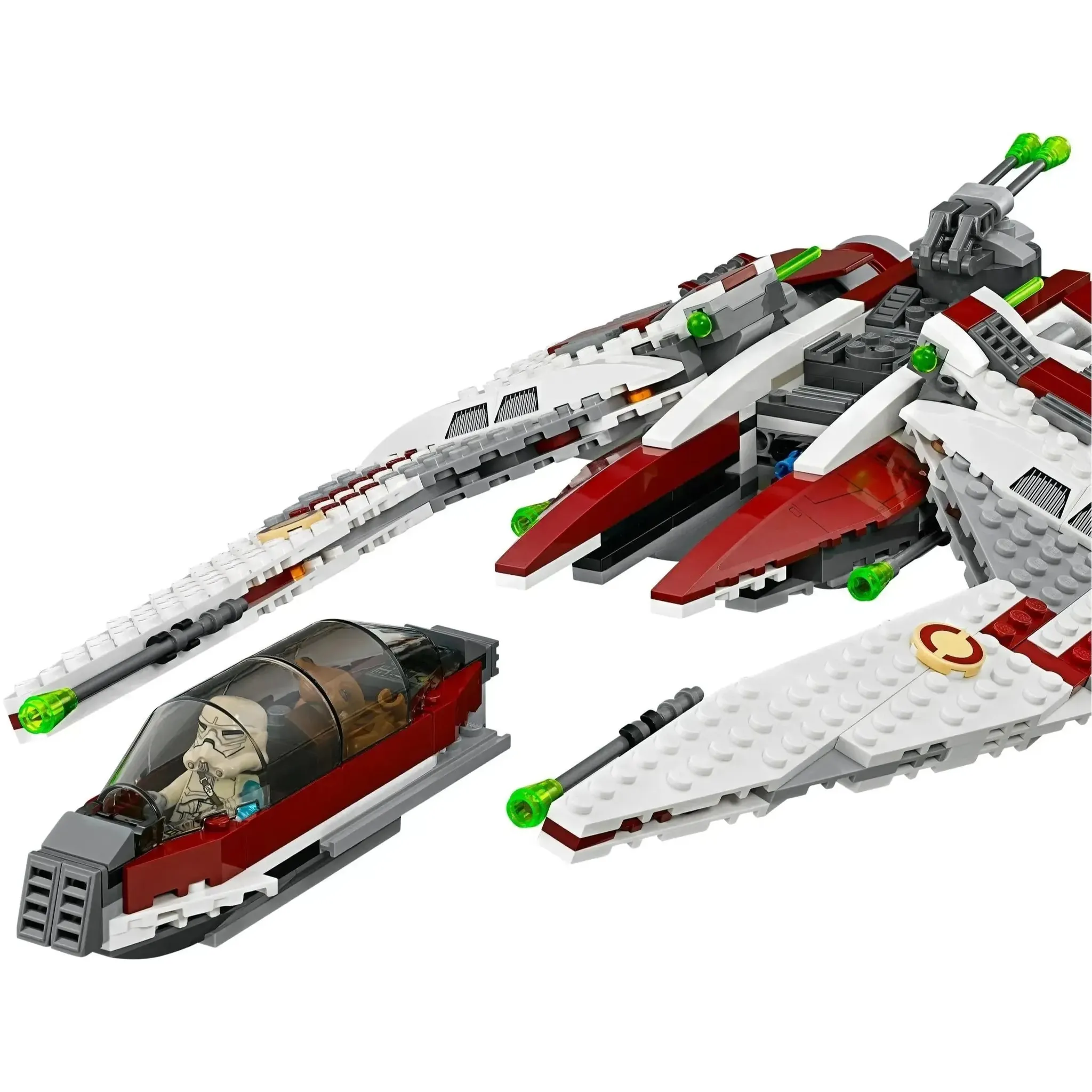LEGO [Star Wars] - Jedi Scout Fighter Building Set - The Yoda Chronicles Series (75051) - Image 6