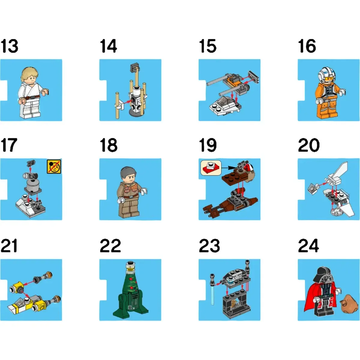 LEGO [Star Wars] - LEGO Star Wars Advent Calendar Building Set - Seasonal Series (75056) - Image 4