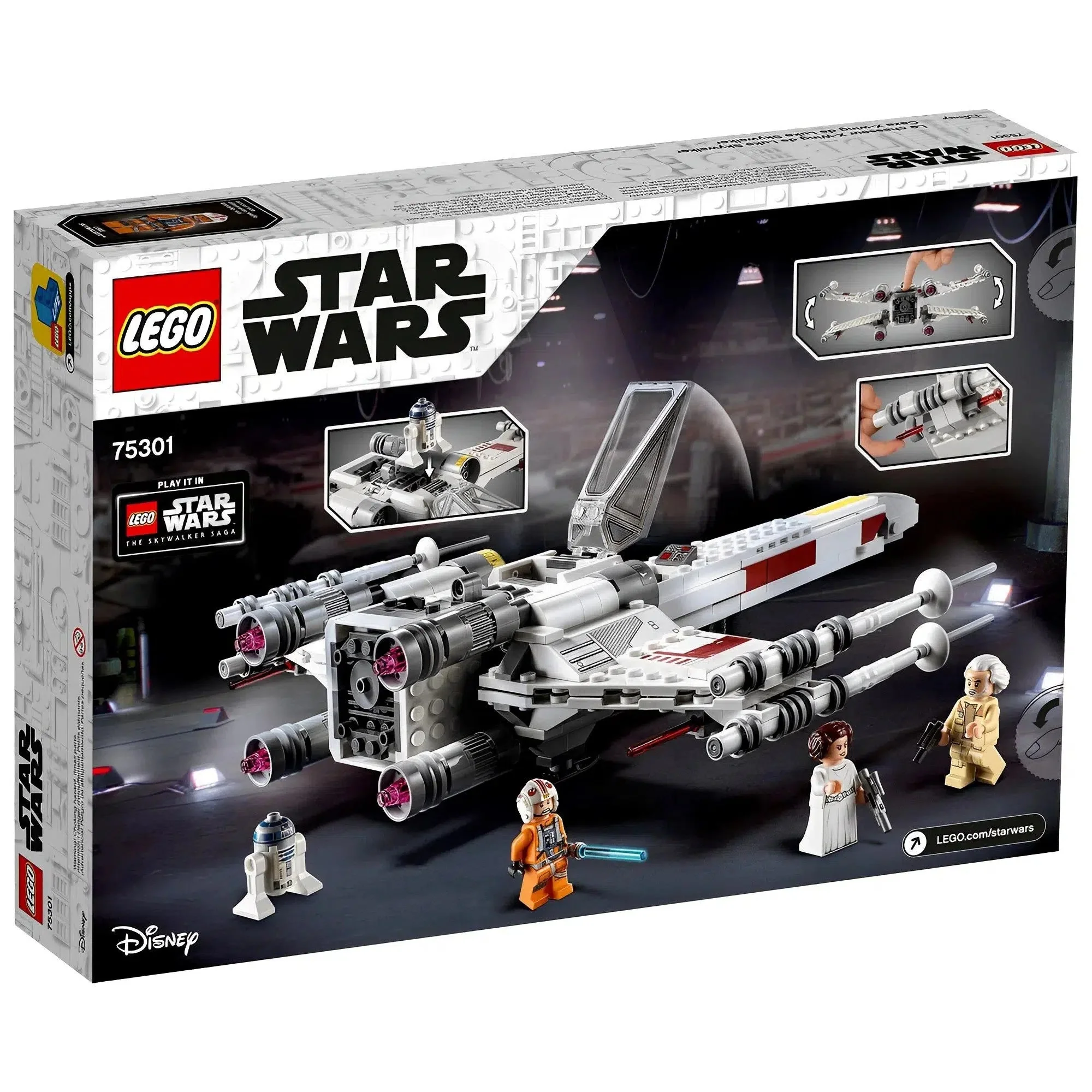 LEGO [Star Wars] - Luke Skywalker's X-wing Fighter Building Set - Episode IV Series (75301) - Image 5