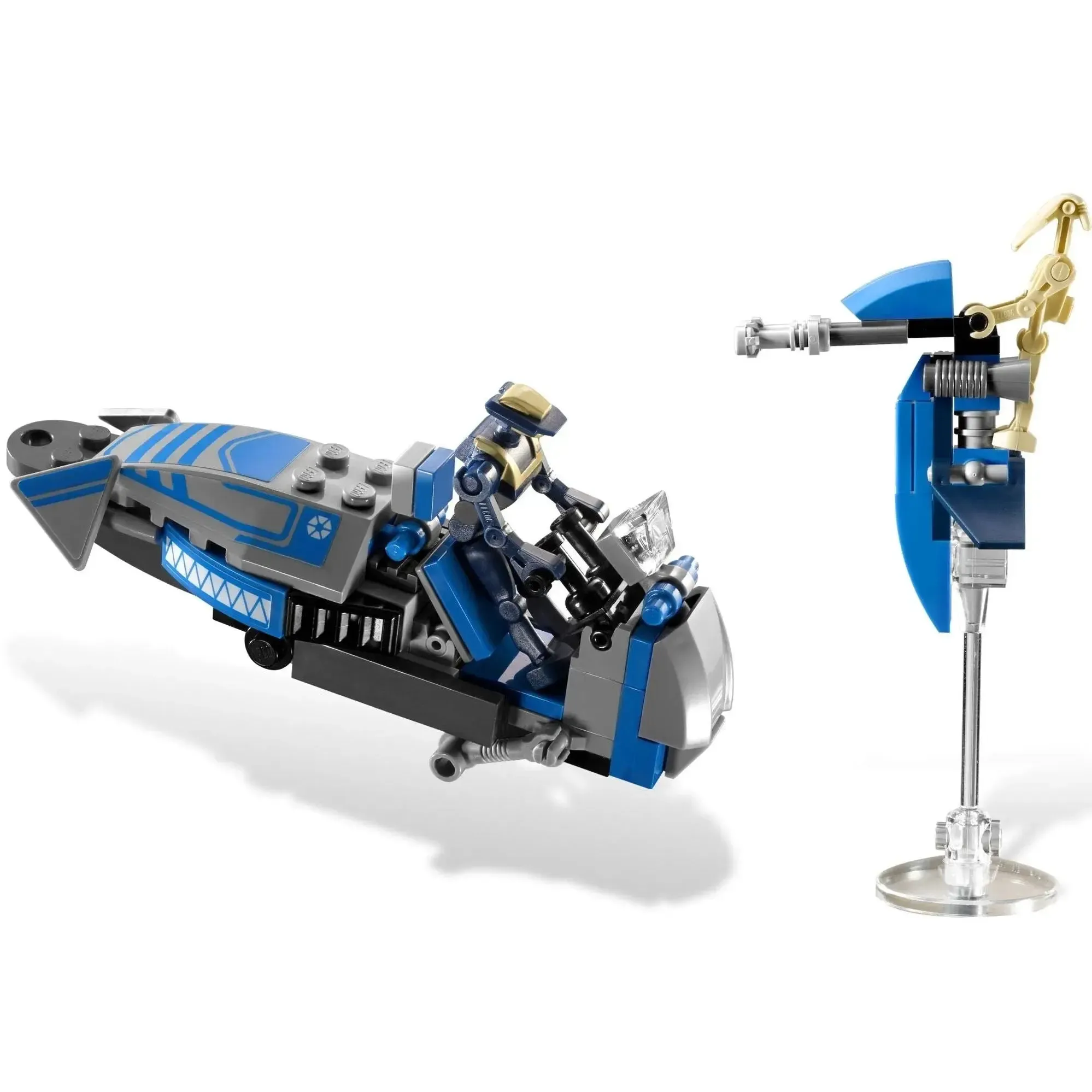 LEGO [Star Wars] - Mace Windu's Jedi Starfighter Building Set - The Clone Wars Series (7868) - Image 4