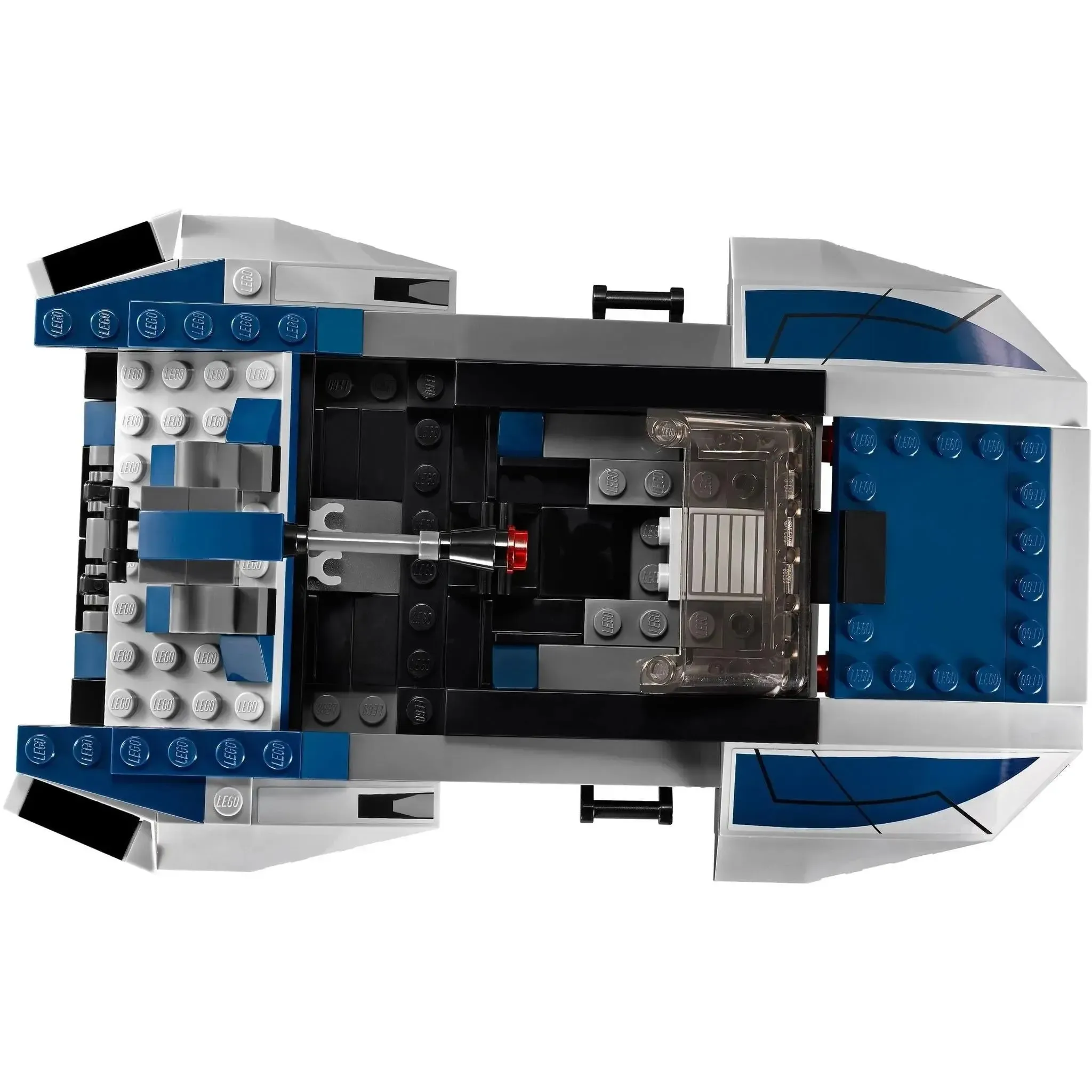 LEGO [Star Wars] - Mandalorian Speeder Building Set - The Clone Wars Series (75022) - Image 6