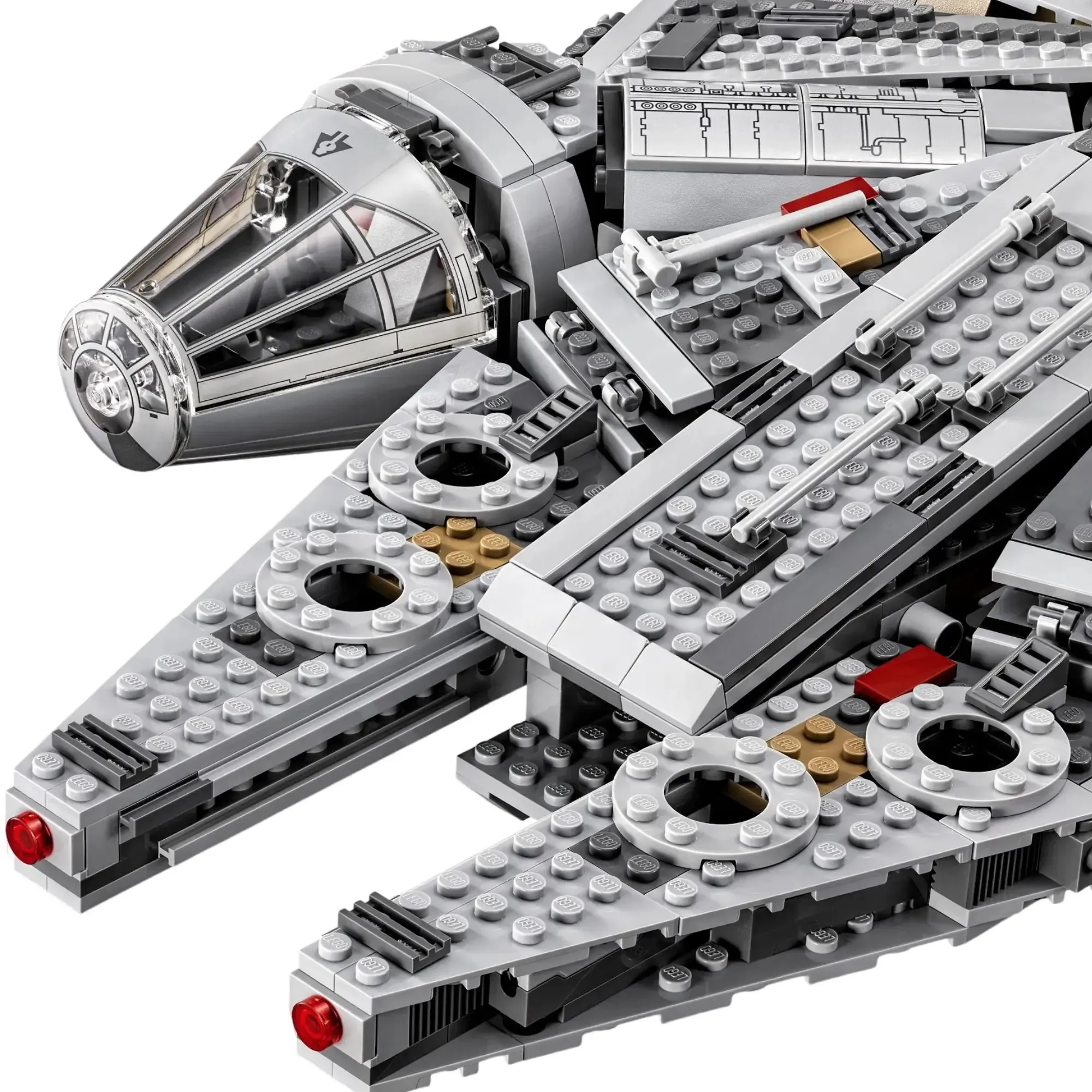 LEGO [Star Wars] - Millennium Falcon Building Set - Episode VII Series (75105) - Image 4