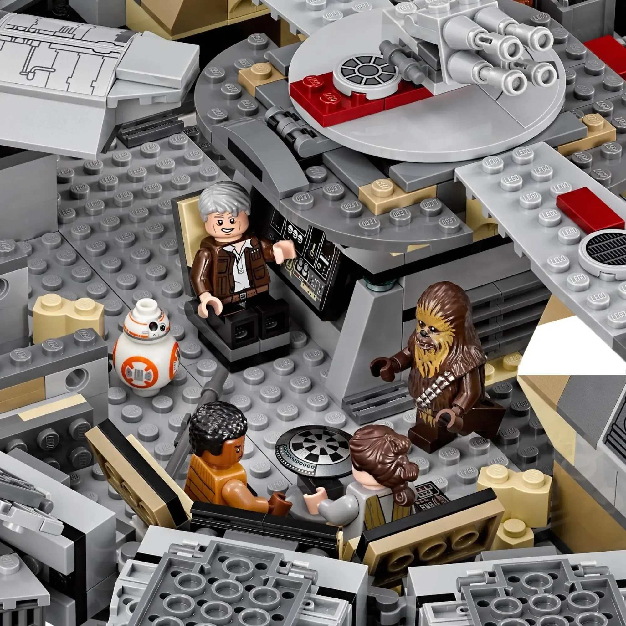 LEGO [Star Wars] - Millennium Falcon Building Set - Episode VII Series (75105) - Image 7