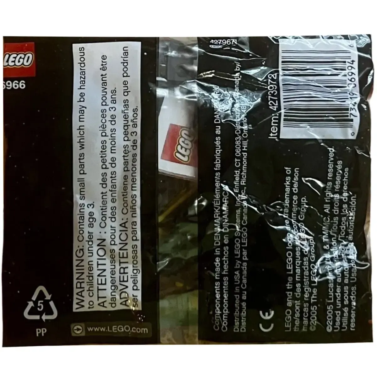 LEGO [Star Wars] - Mini Jedi Starfighter Building Set - Episode III Series (6966) - Image 3