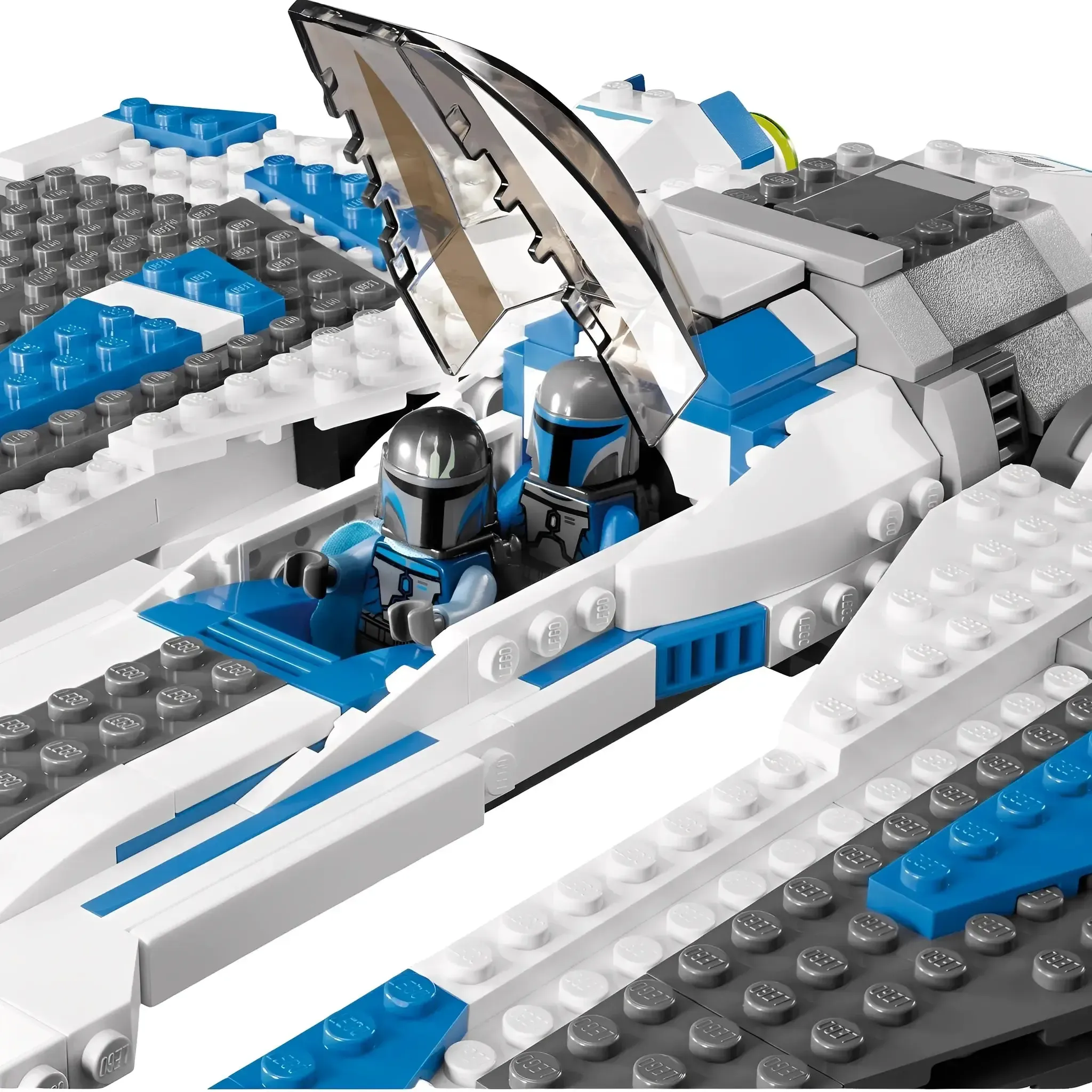 LEGO [Star Wars] - Pre Vizsla's Mandalorian Fighter Building Set - The Clone Wars Series (9525) - Image 5