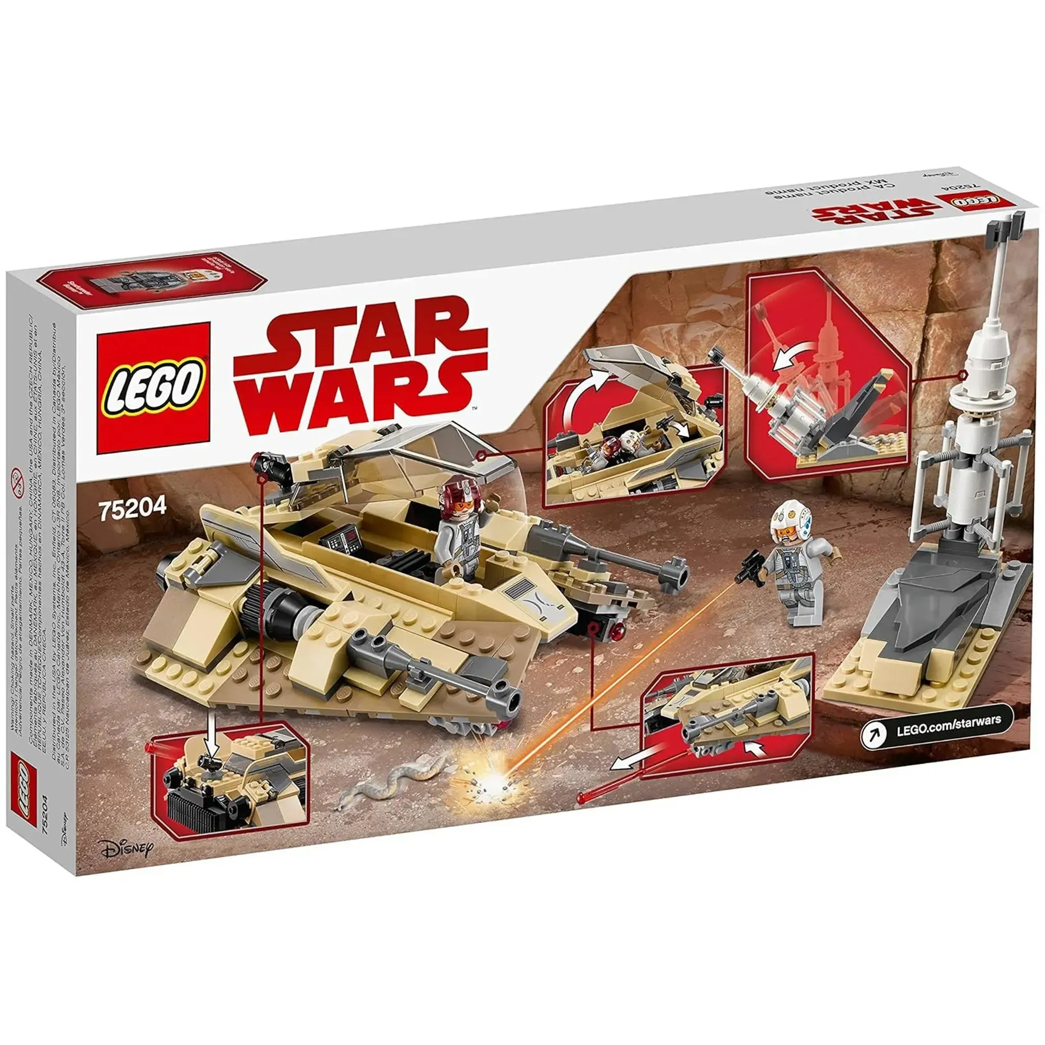 LEGO [Star Wars] - Sandspeeder Building Set - Legends Series (75204) - Image 3
