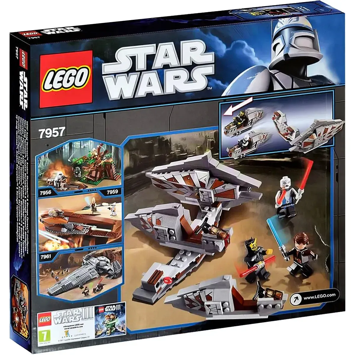 LEGO [Star Wars] - Sith Nightspeeder Building Set - The Clone Wars Series (7957) - Image 3