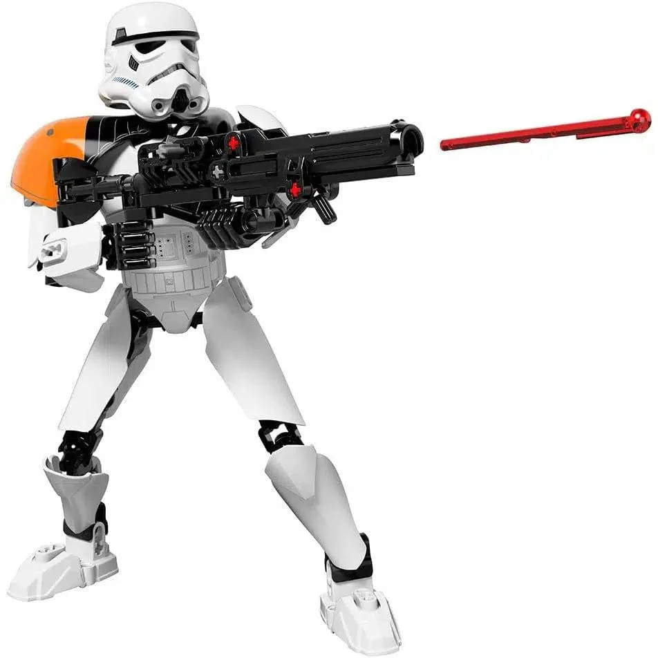 LEGO [Star Wars] - Stormtrooper Commander Building Set - Buildable Figures Series (75531) - Image 4