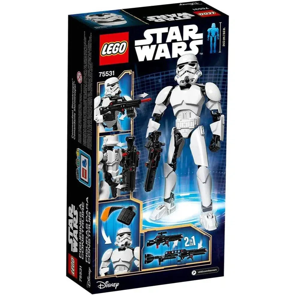 LEGO [Star Wars] - Stormtrooper Commander Building Set - Buildable Figures Series (75531) - Image 8