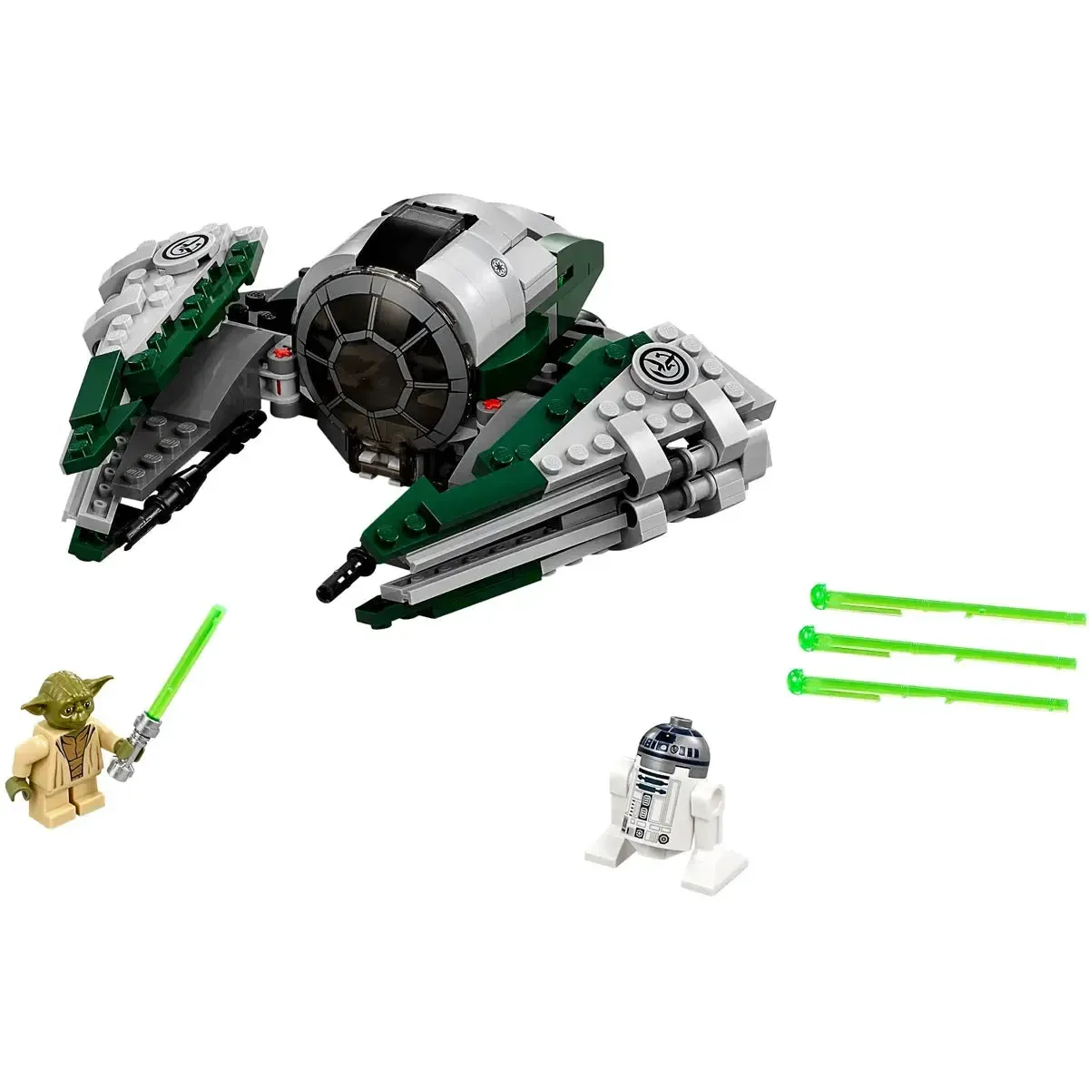 LEGO [Star Wars] - Yoda's Jedi Starfighter Building Set - The Clone Wars Series (75168) - Image 2