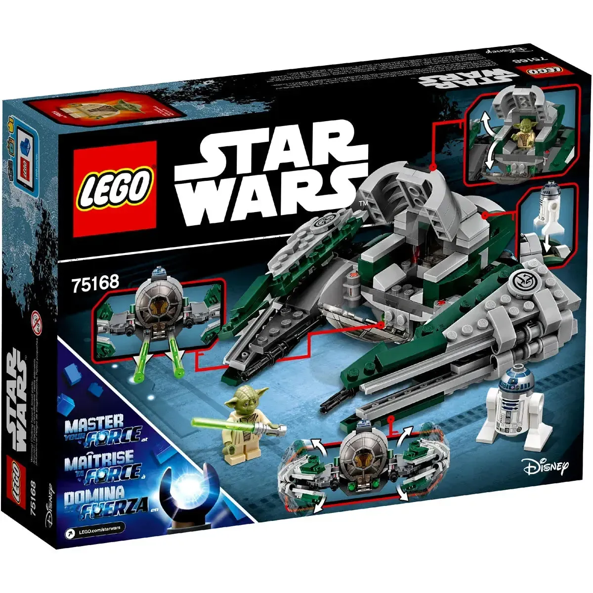 LEGO [Star Wars] - Yoda's Jedi Starfighter Building Set - The Clone Wars Series (75168) - Image 3