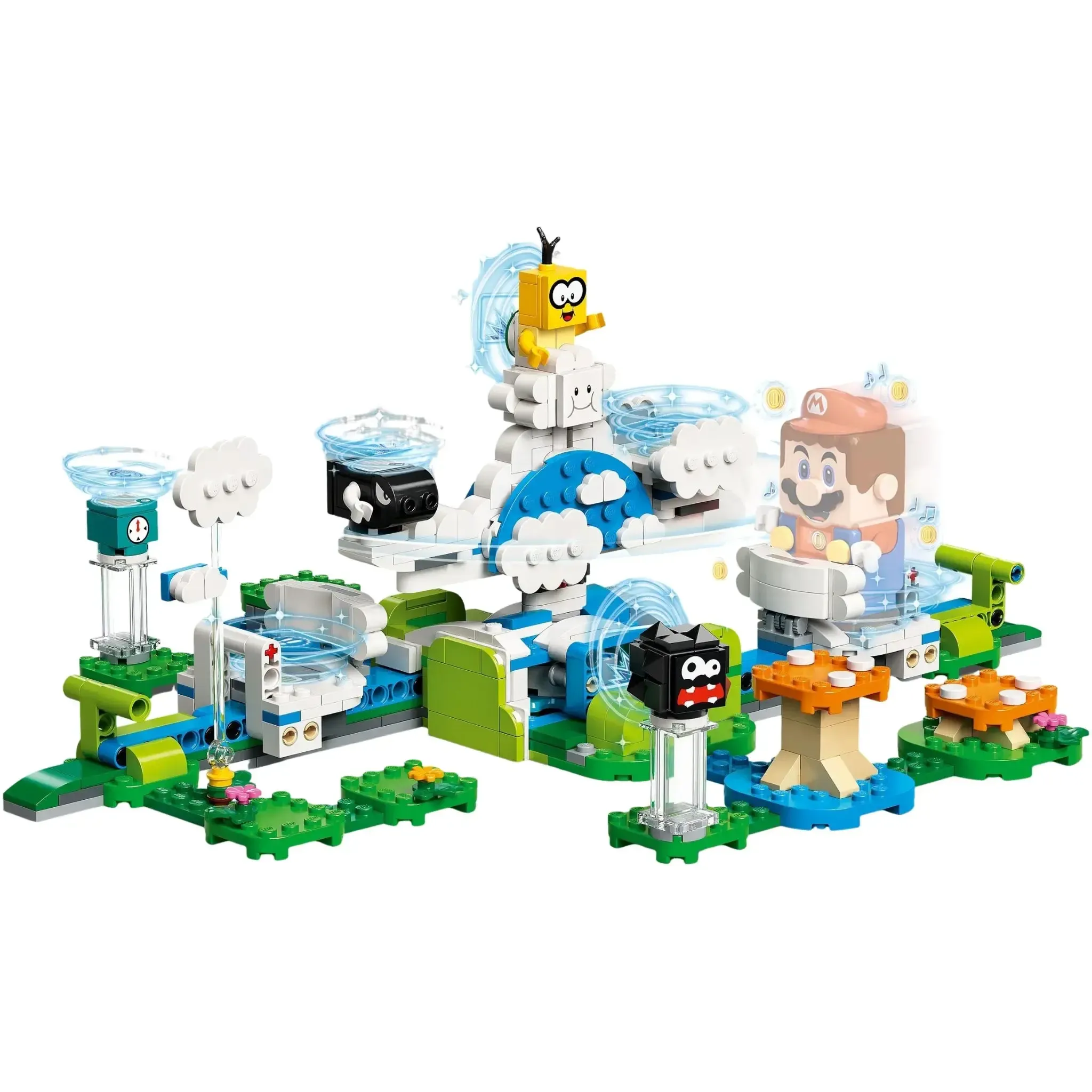 LEGO [Super Mario] - Lakitu Sky World Building Set - Expansion Set Series (71389) - Image 2