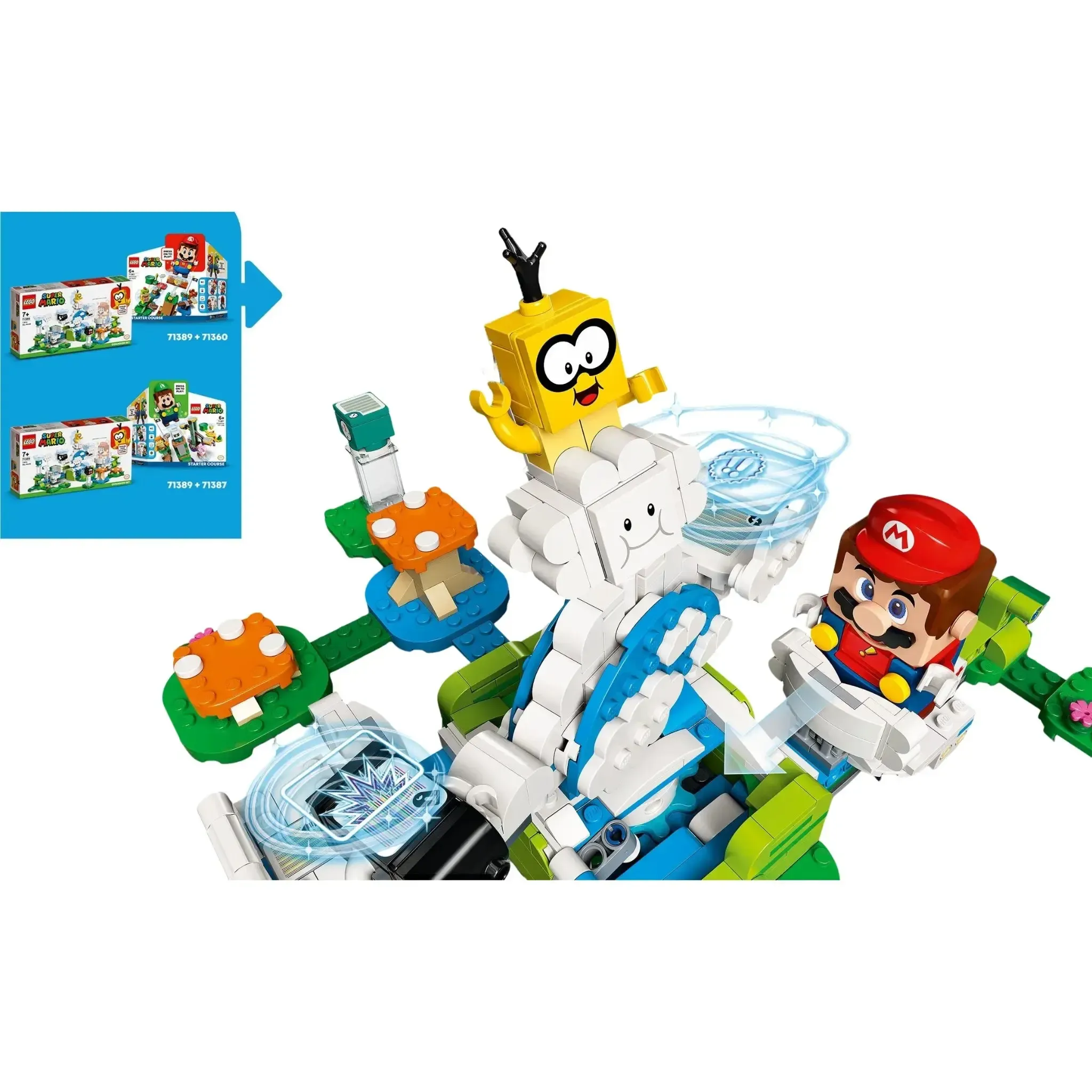 LEGO [Super Mario] - Lakitu Sky World Building Set - Expansion Set Series (71389) - Image 9