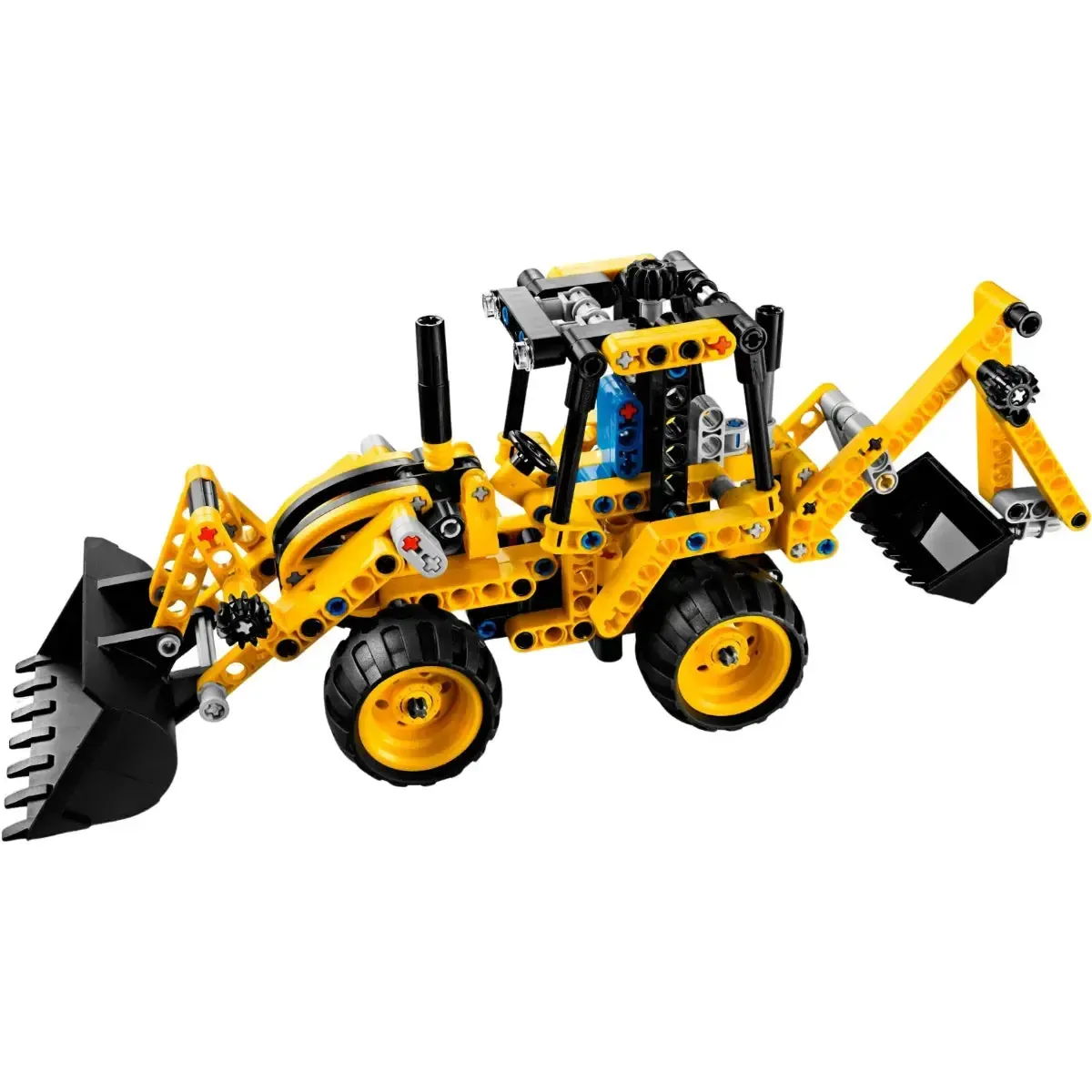 LEGO [Technic] - Mini Backhoe Loader Building Set - Technic Series (42004) - Image 2
