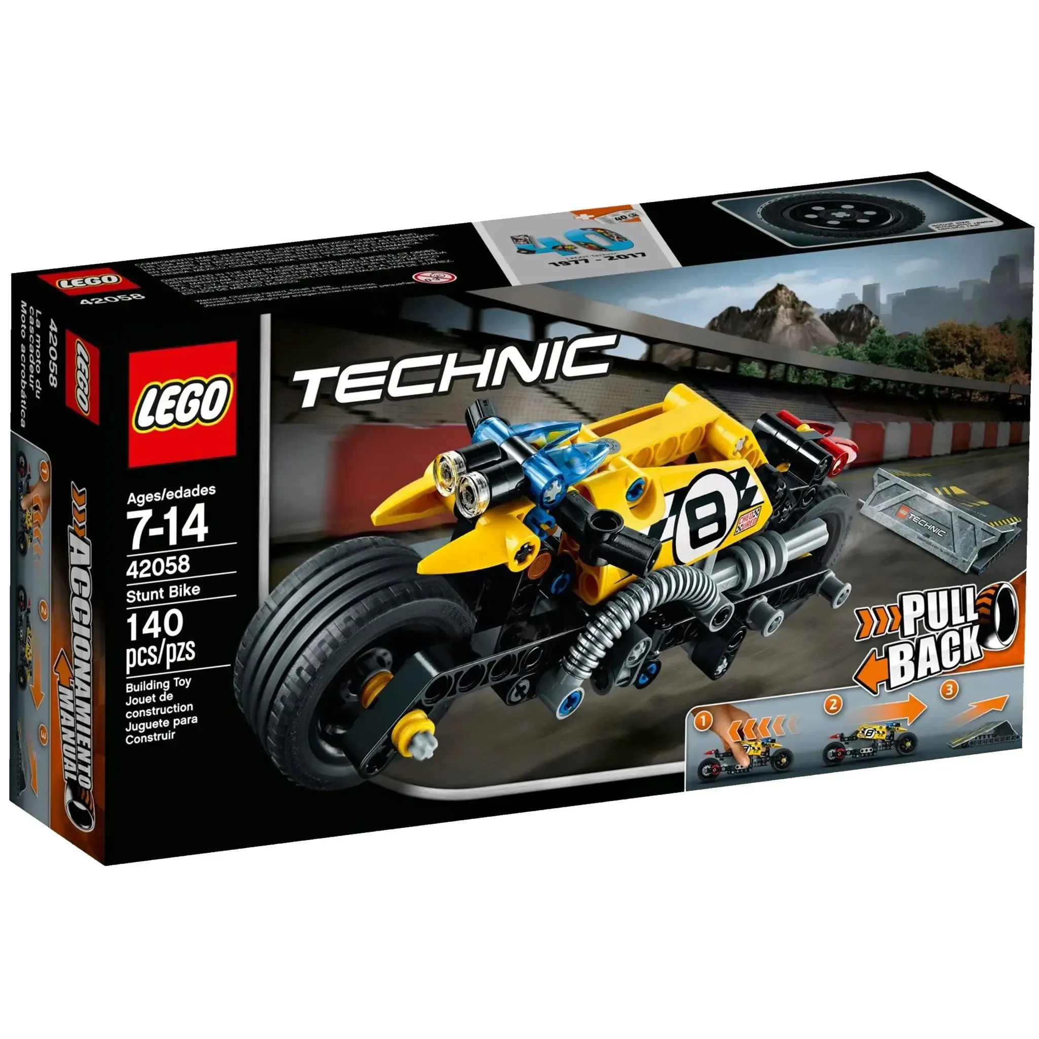 LEGO [Technic] - Stunt Bike Building Set - (42058)
