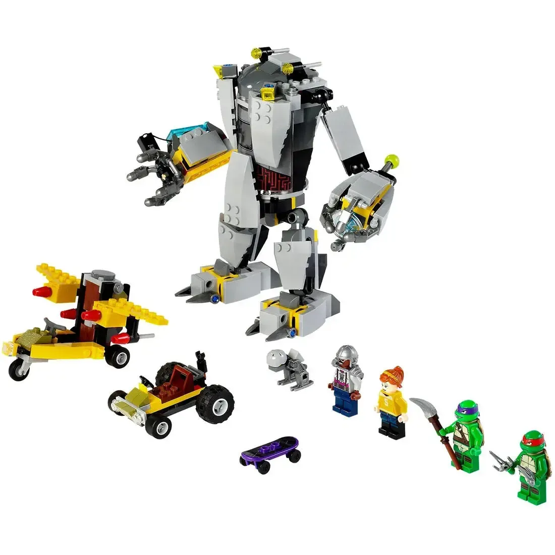 LEGO [Teenage Mutant Ninja Turtles] - Baxter Robot Rampage Building Set - TV Series (79105) - Image 2