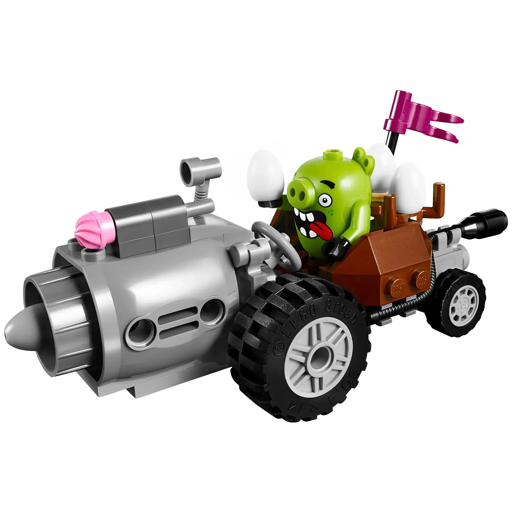 LEGO [The Angry Birds Movie] - Piggy Car Escape Building Set (75821) - Image 3