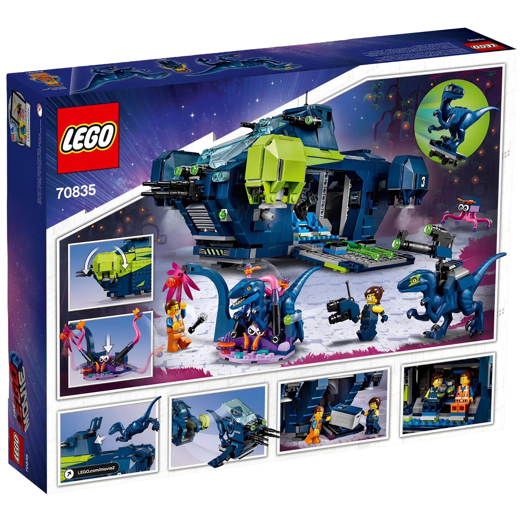 LEGO [The LEGO Movie 2] - Rex's Rexplorer Building Set (70835) - Image 3