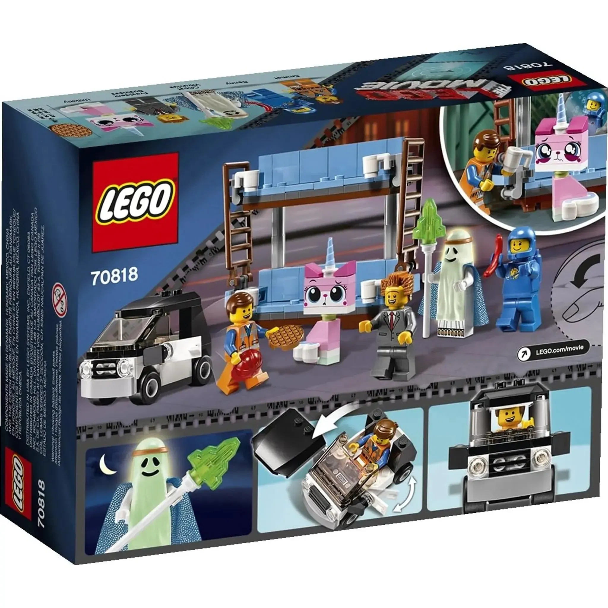 LEGO [The LEGO Movie] - Double-Decker Couch Building Set - (70818) - Image 3