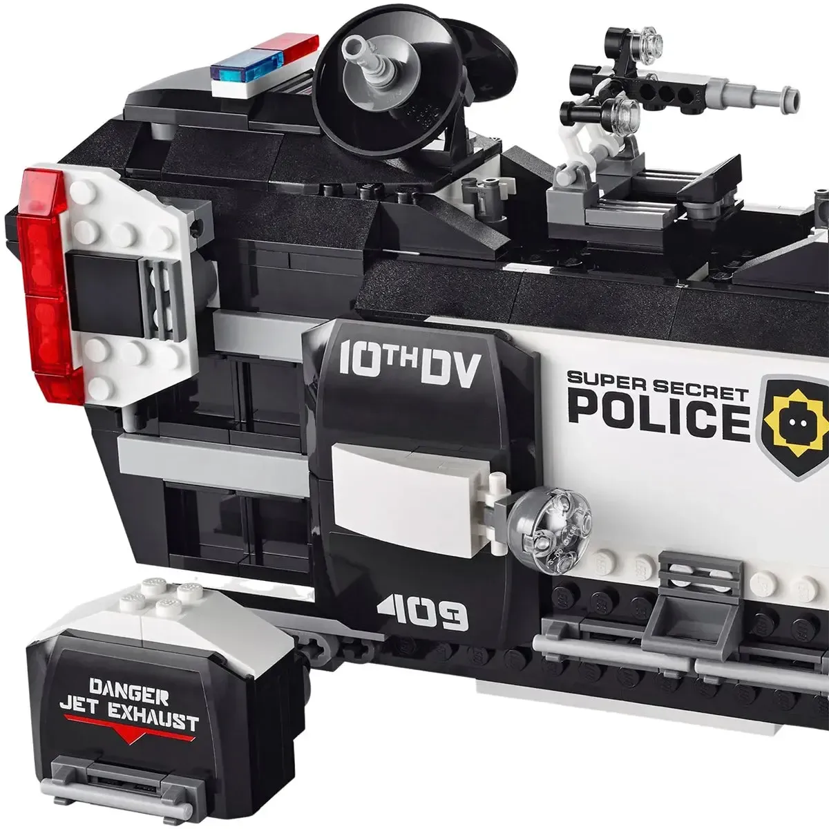 LEGO [The LEGO Movie] - Super Secret Police Dropship Building Set - Super Secret Police Series (70815) - Image 9