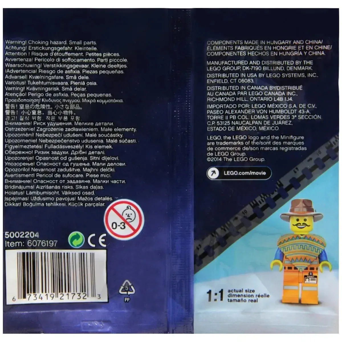 LEGO [The LEGO Movie] - Western Emmet Building Set - Promotional Series (5002204) - Image 3