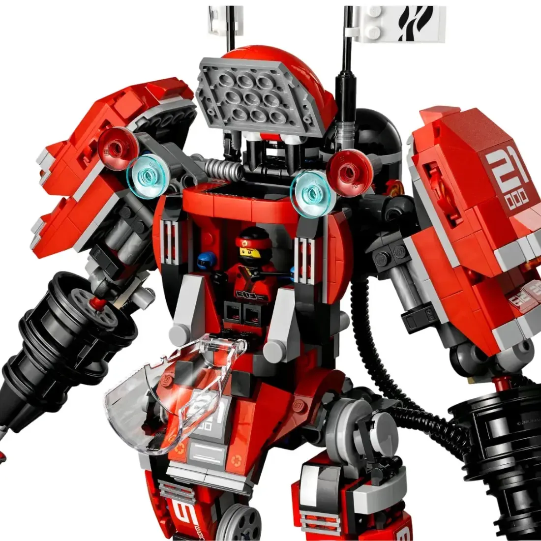 LEGO [The LEGO Ninjago Movie] - Fire Mech Building Set (70615) - Image 11