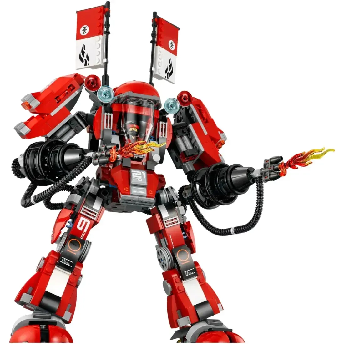 LEGO [The LEGO Ninjago Movie] - Fire Mech Building Set (70615) - Image 4