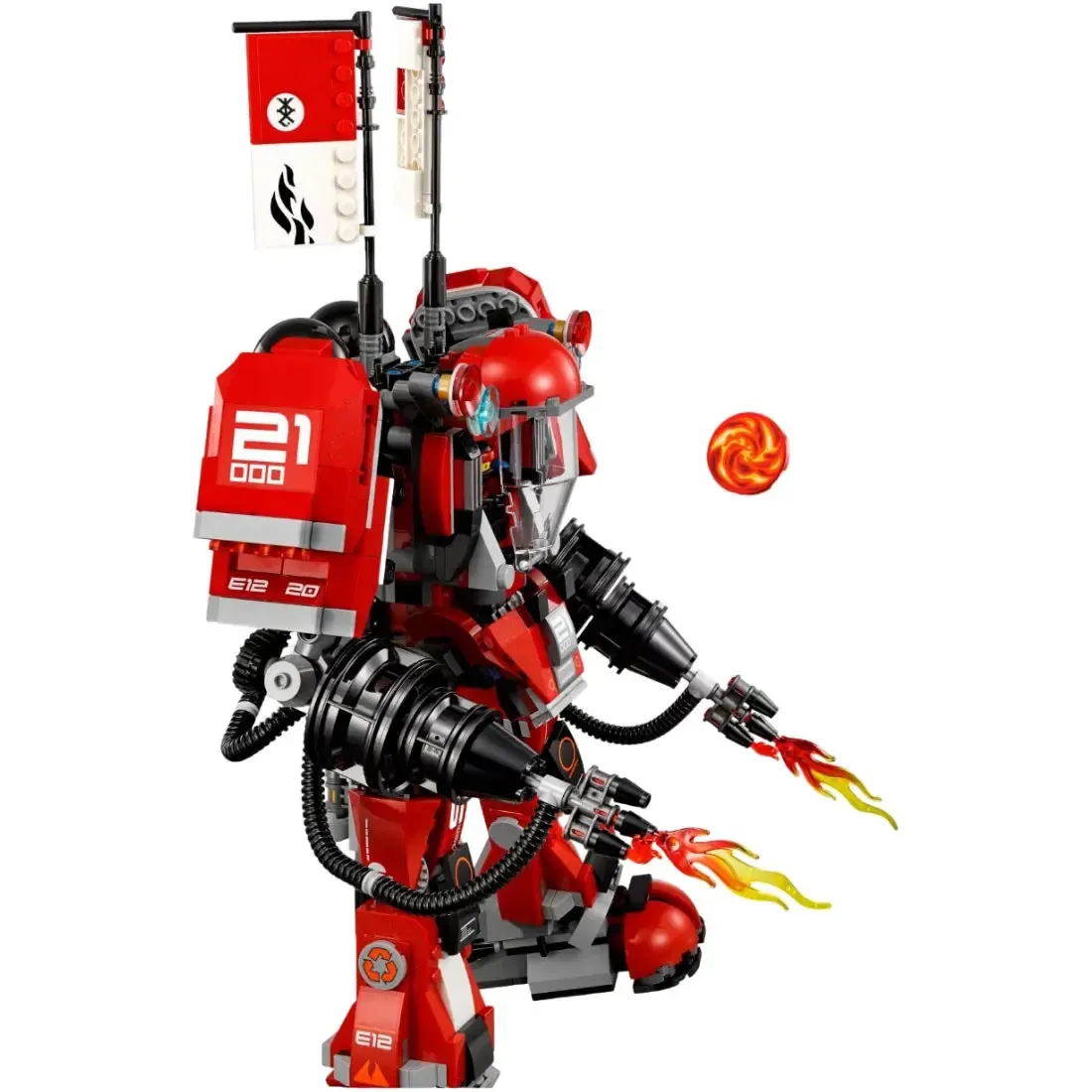 LEGO [The LEGO Ninjago Movie] - Fire Mech Building Set (70615) - Image 5