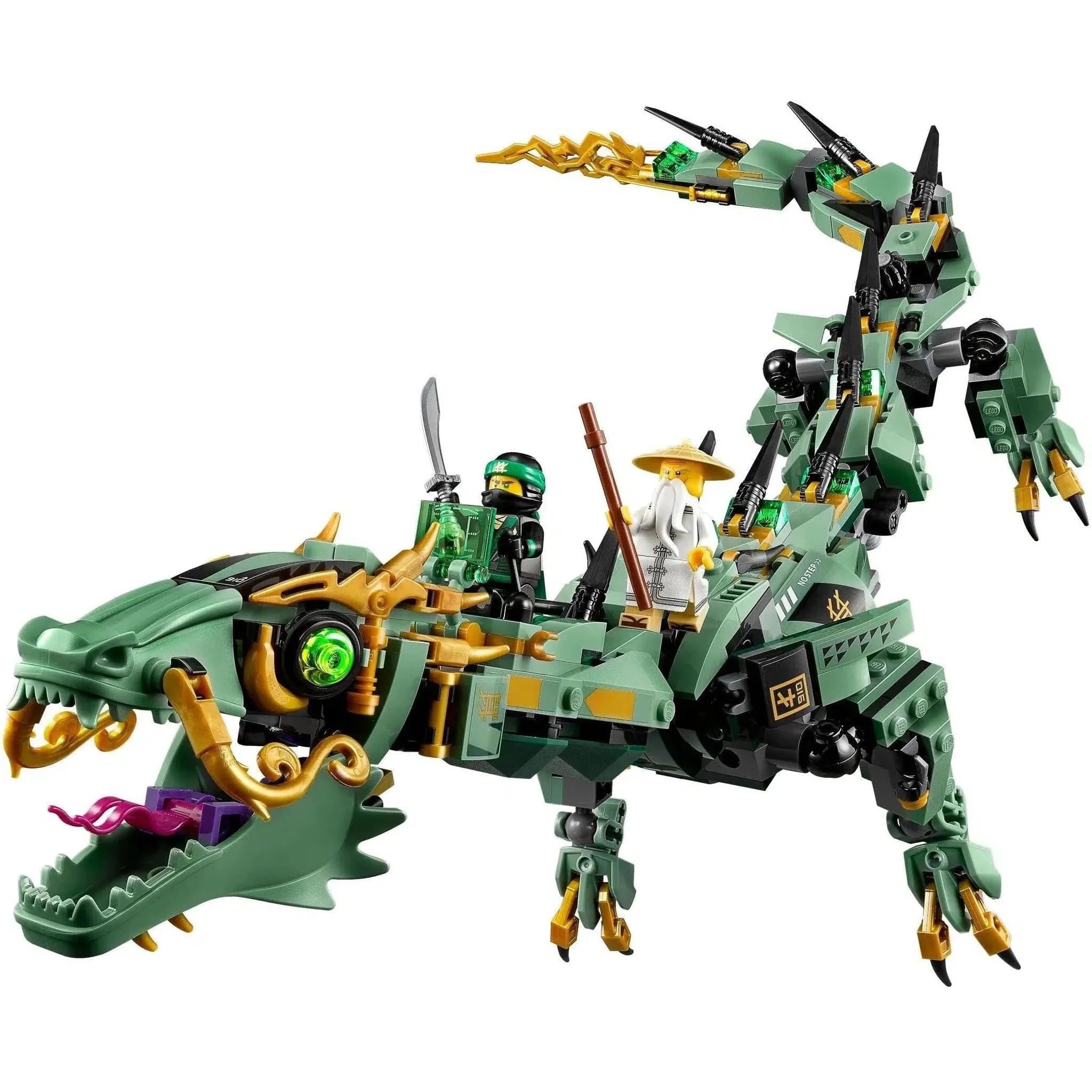 LEGO [The LEGO Ninjago Movie] - Green Ninja Mech Dragon Building Set (70612) - Image 3